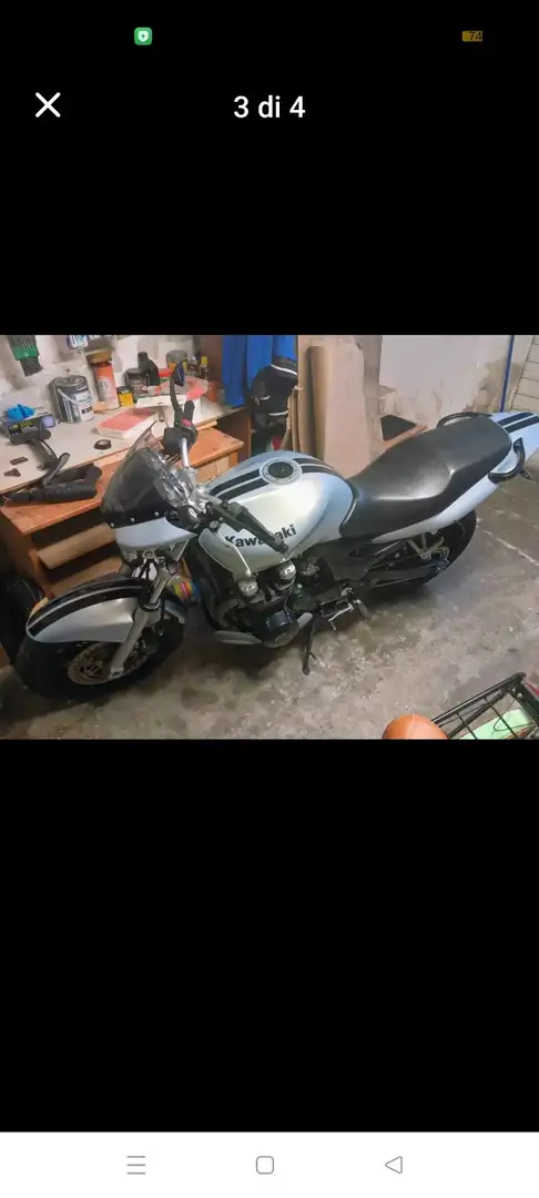 Kawasaki ZR 750 Ezüst - 2