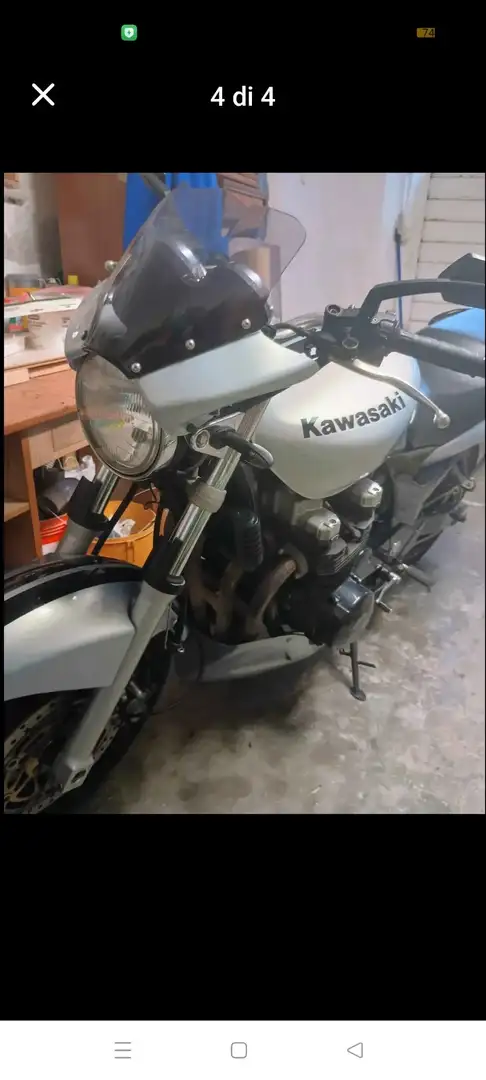 Kawasaki ZR 750 Ezüst - 1