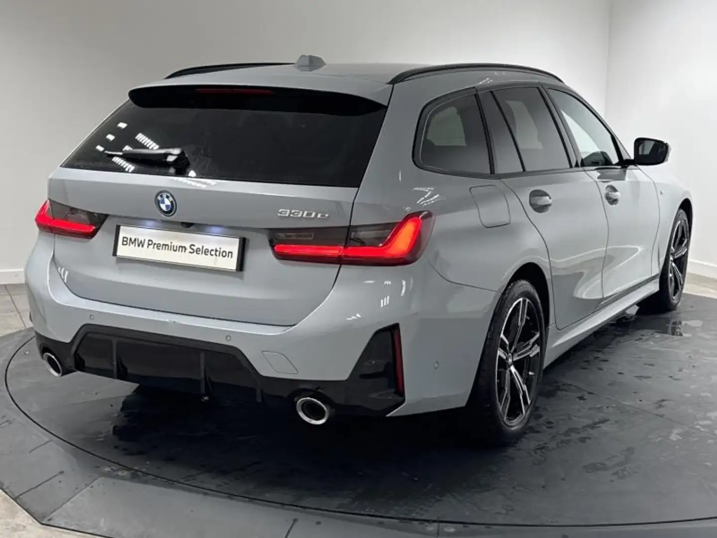 BMW 330 330eA 292ch M Sport Gris - 2