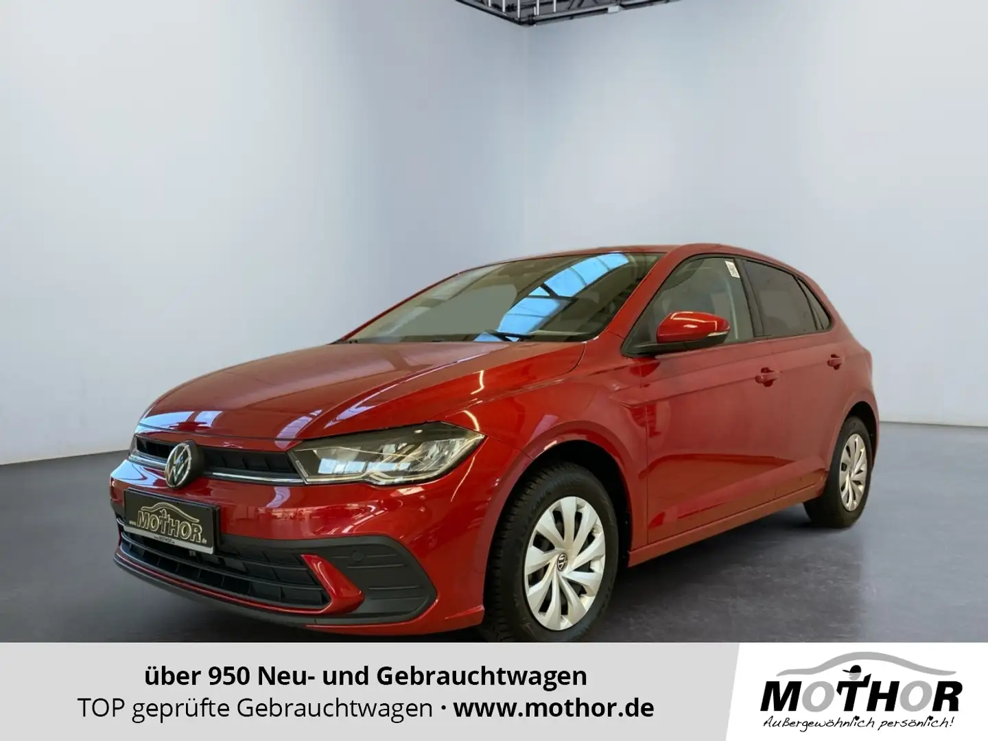 Volkswagen Polo VI Life 1.0 TSI ACC LED Klima Virtual Cockpi Rood - 1