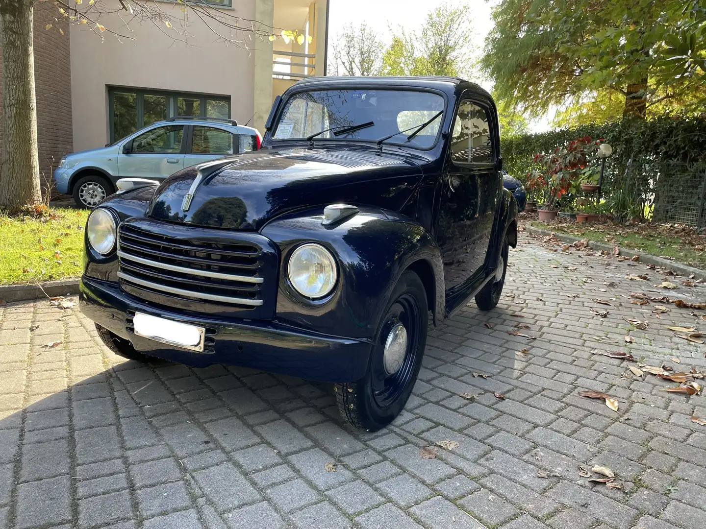 Fiat 500 Topolino C Mavi - 1