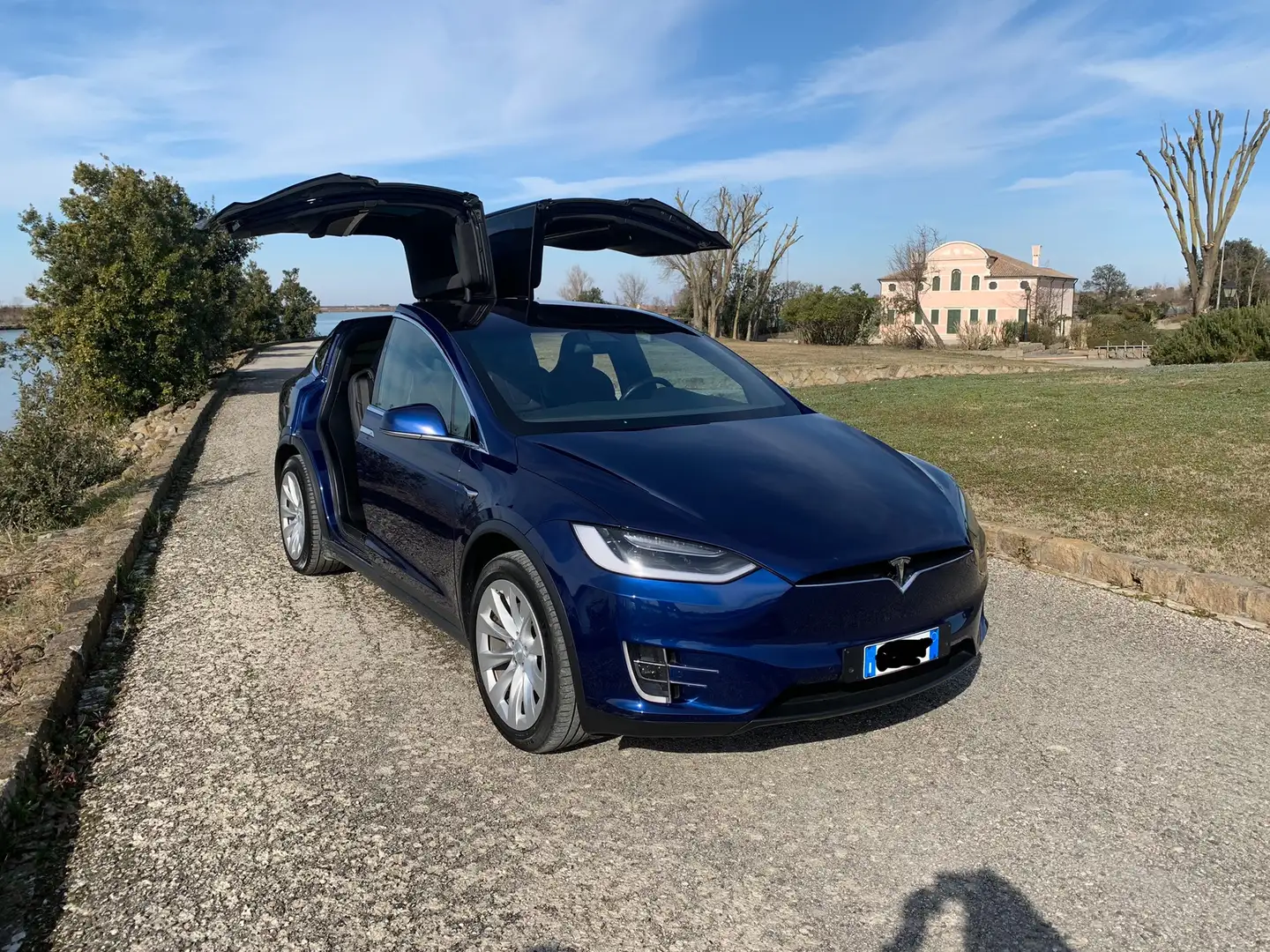 Tesla Model X Model X P100 D Blu/Azzurro - 1