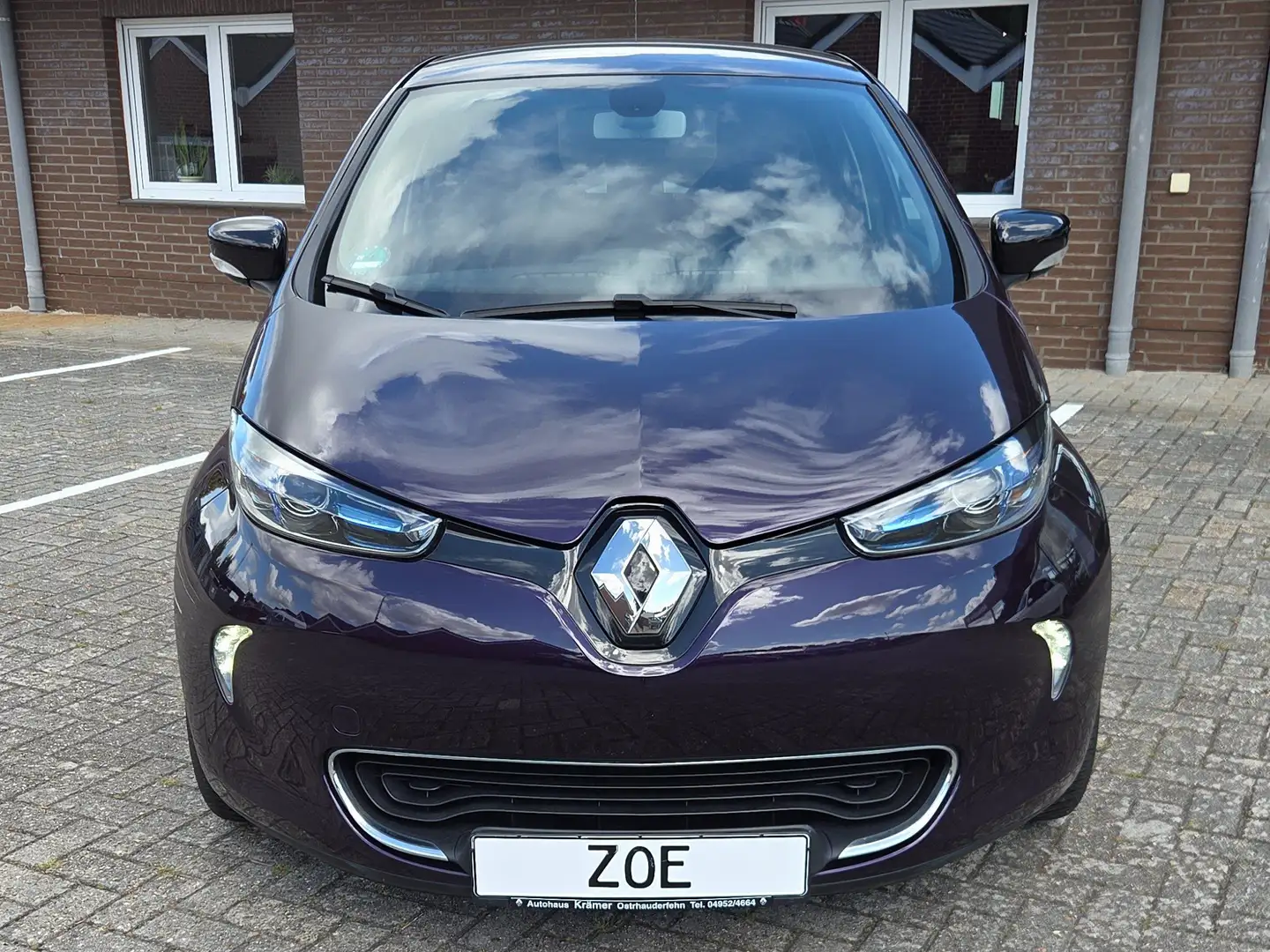 Renault ZOE ZOE (ohne Batterie) 41 kwh Life mit LIMITED Paket Violett - 2