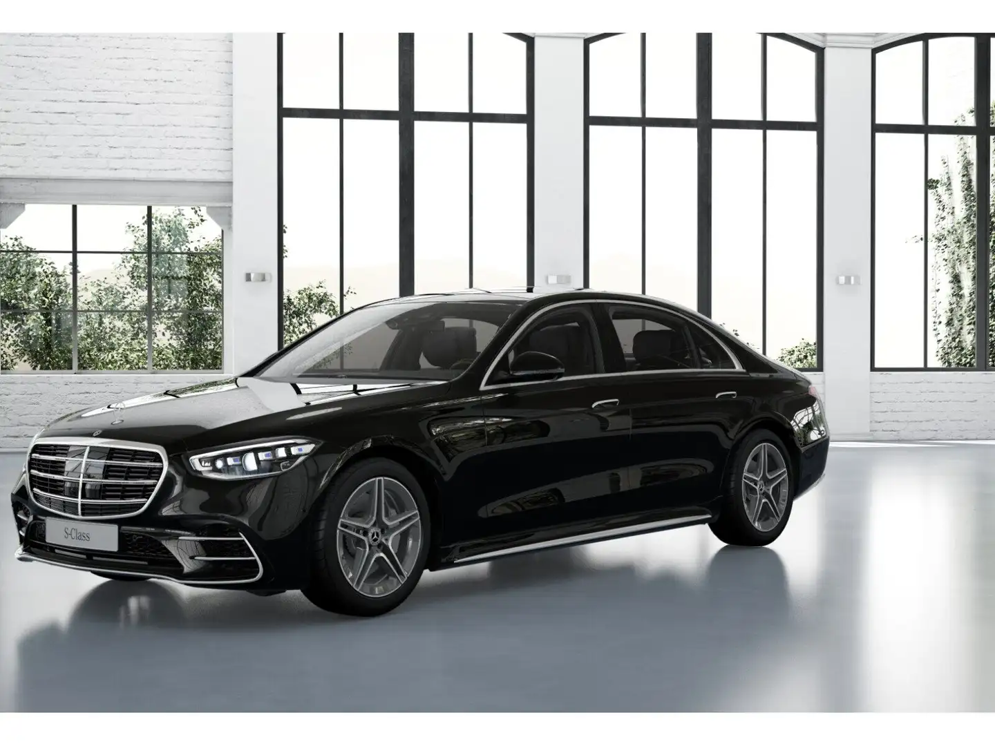 Mercedes-Benz S 350 d 4MATIC Limousine Langversion AMG Line, Panorama- Schwarz - 1