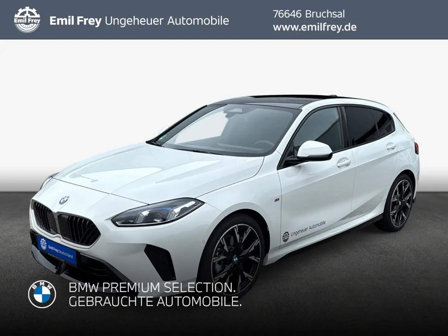 BMW 118 d Aut. Weiß - 1