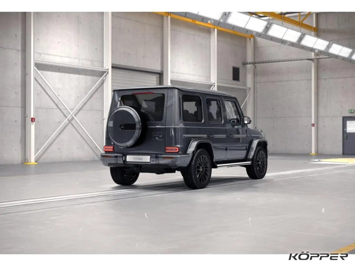 Mercedes-Benz G 400 d AMG EXCLUSIVE AHK Pano Distr. Leder VOLL Gris - 2