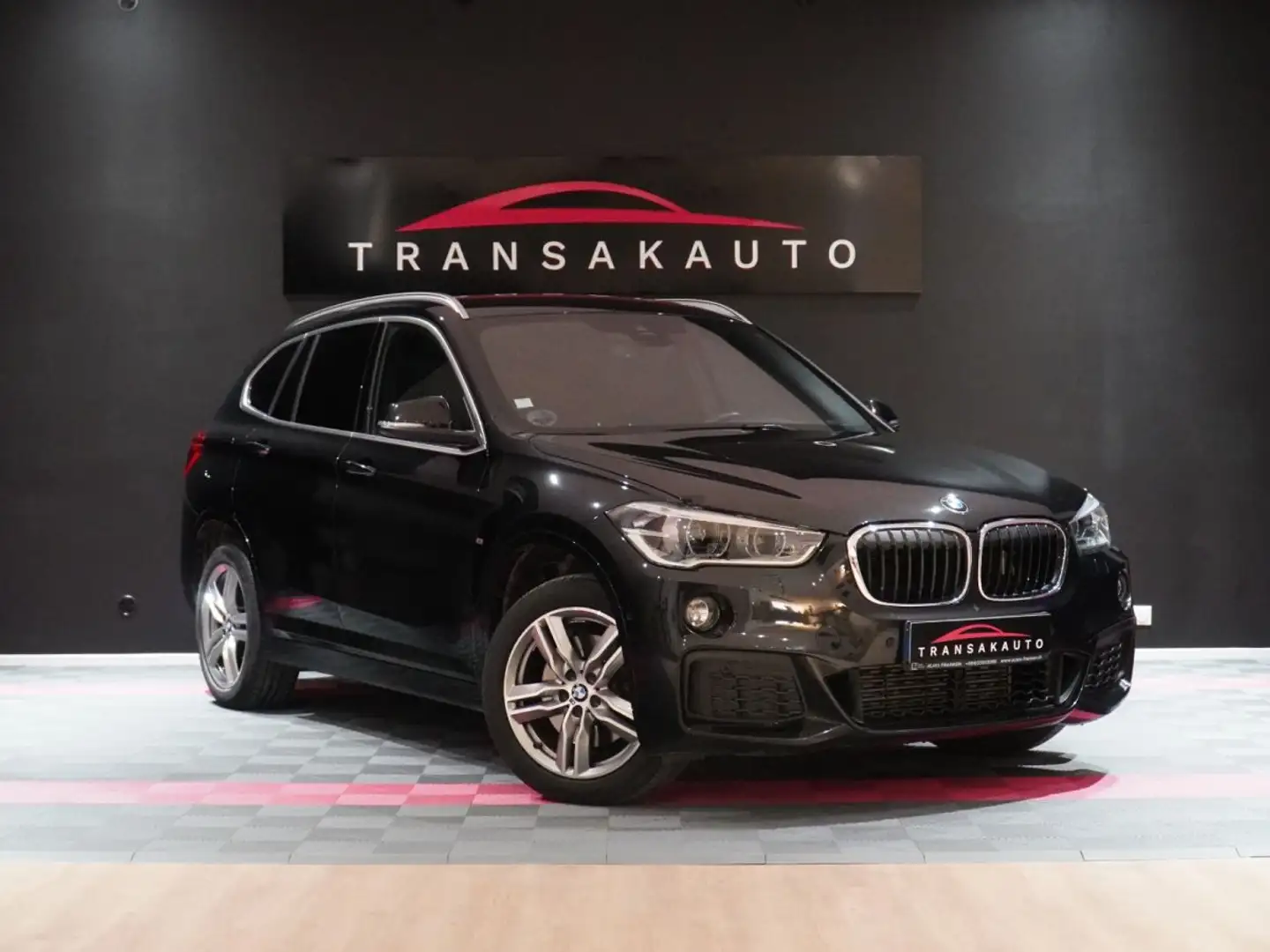 BMW X1 F48 xDrive 25i 231 ch BVA8 M Sport Zwart - 1