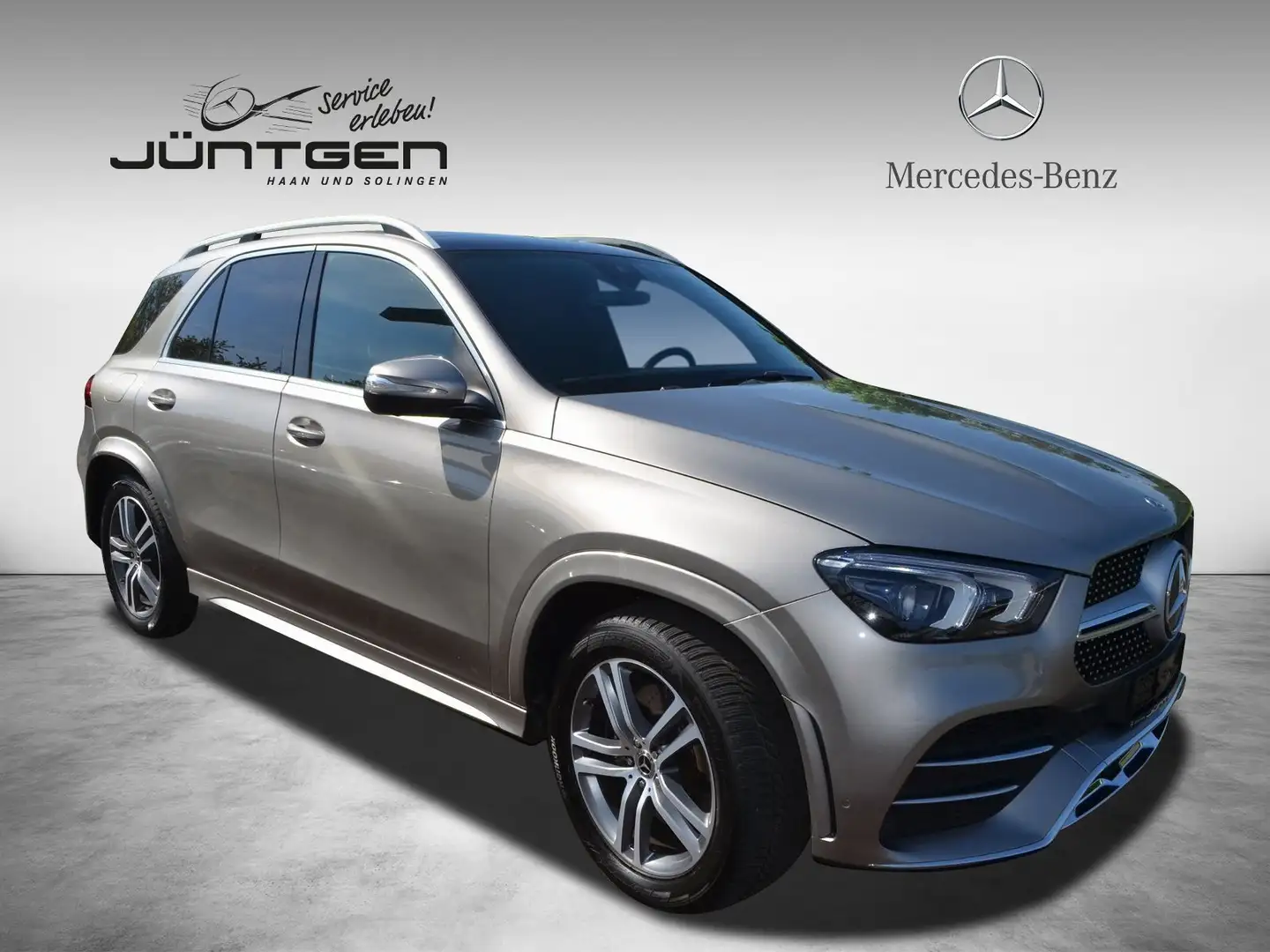 Mercedes-Benz GLE 400 d 4M AMG MULTIBEAM 360° AHK PANO BURMESTER AIRMA Silber - 1
