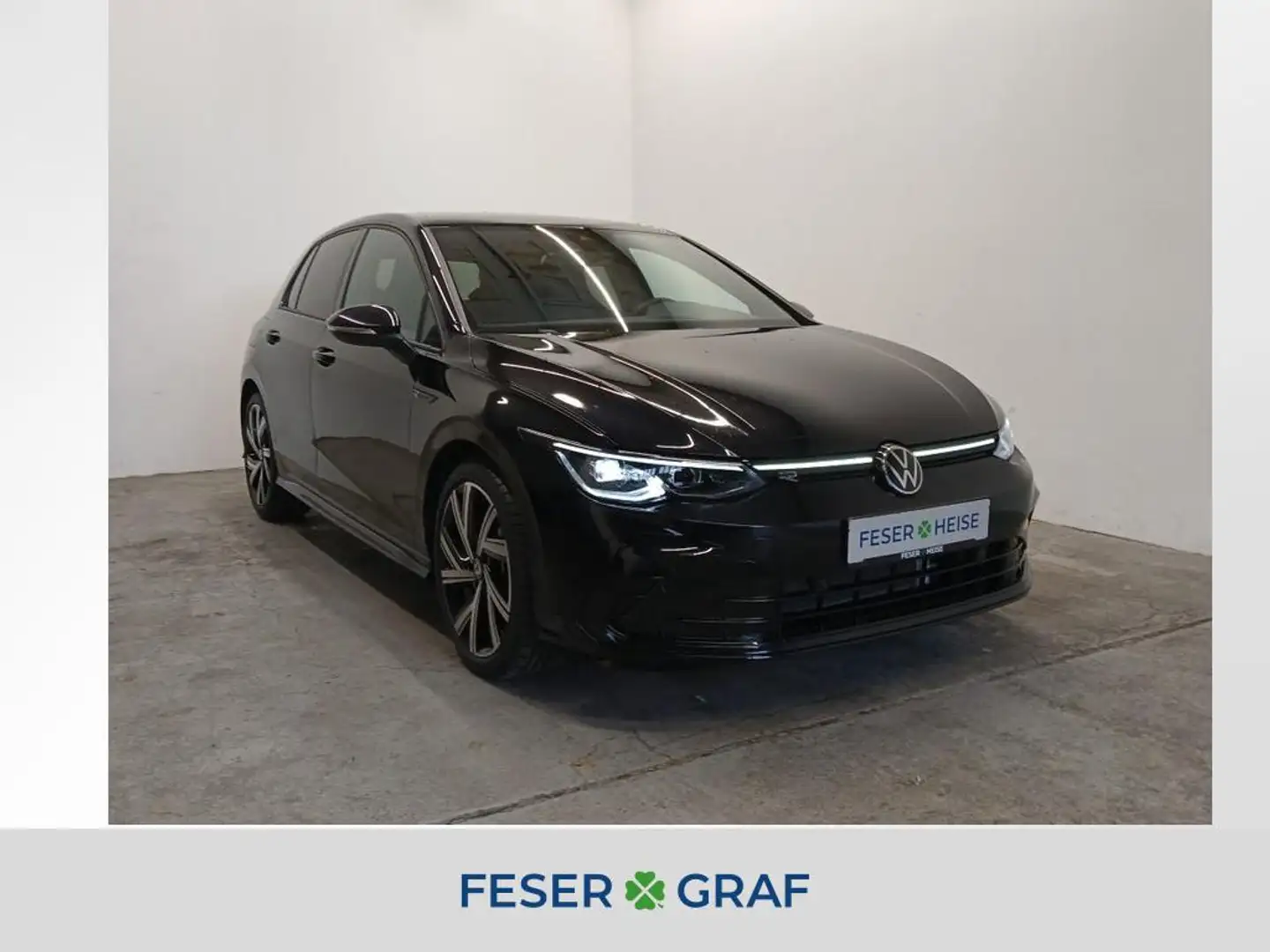 Volkswagen Golf R-Line 1.5 eTSI DSG/LED/Rear View/Sitzhzg./App-Con Schwarz - 1