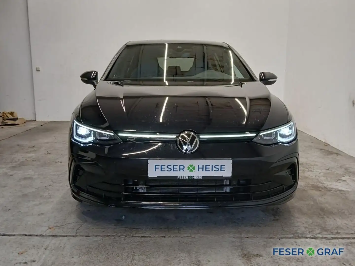 Volkswagen Golf R-Line 1.5 eTSI DSG/LED/Rear View/Sitzhzg./App-Con Schwarz - 2