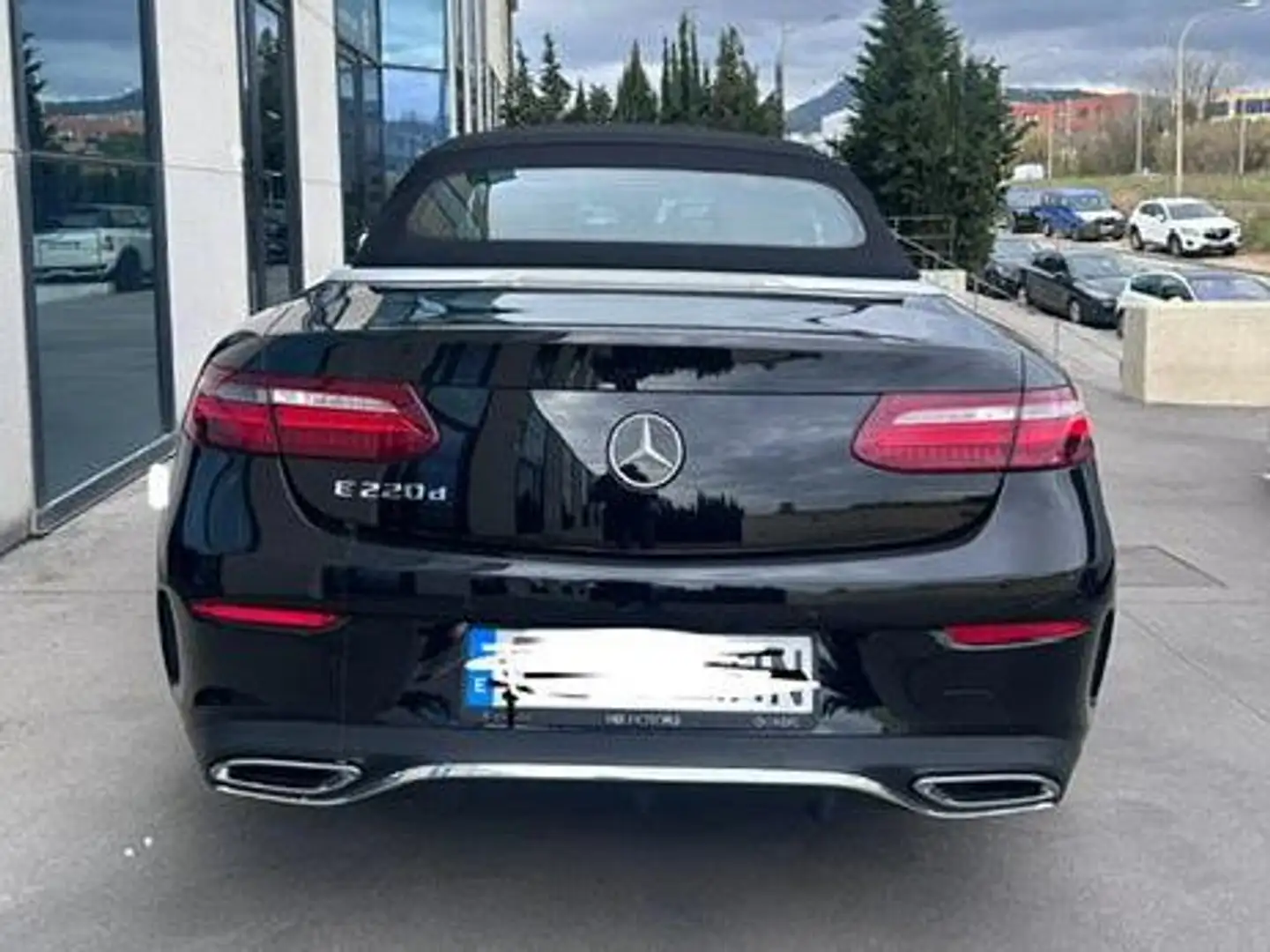Mercedes-Benz E 220 E Cabrio 220d 9G-Tronic Negro - 2