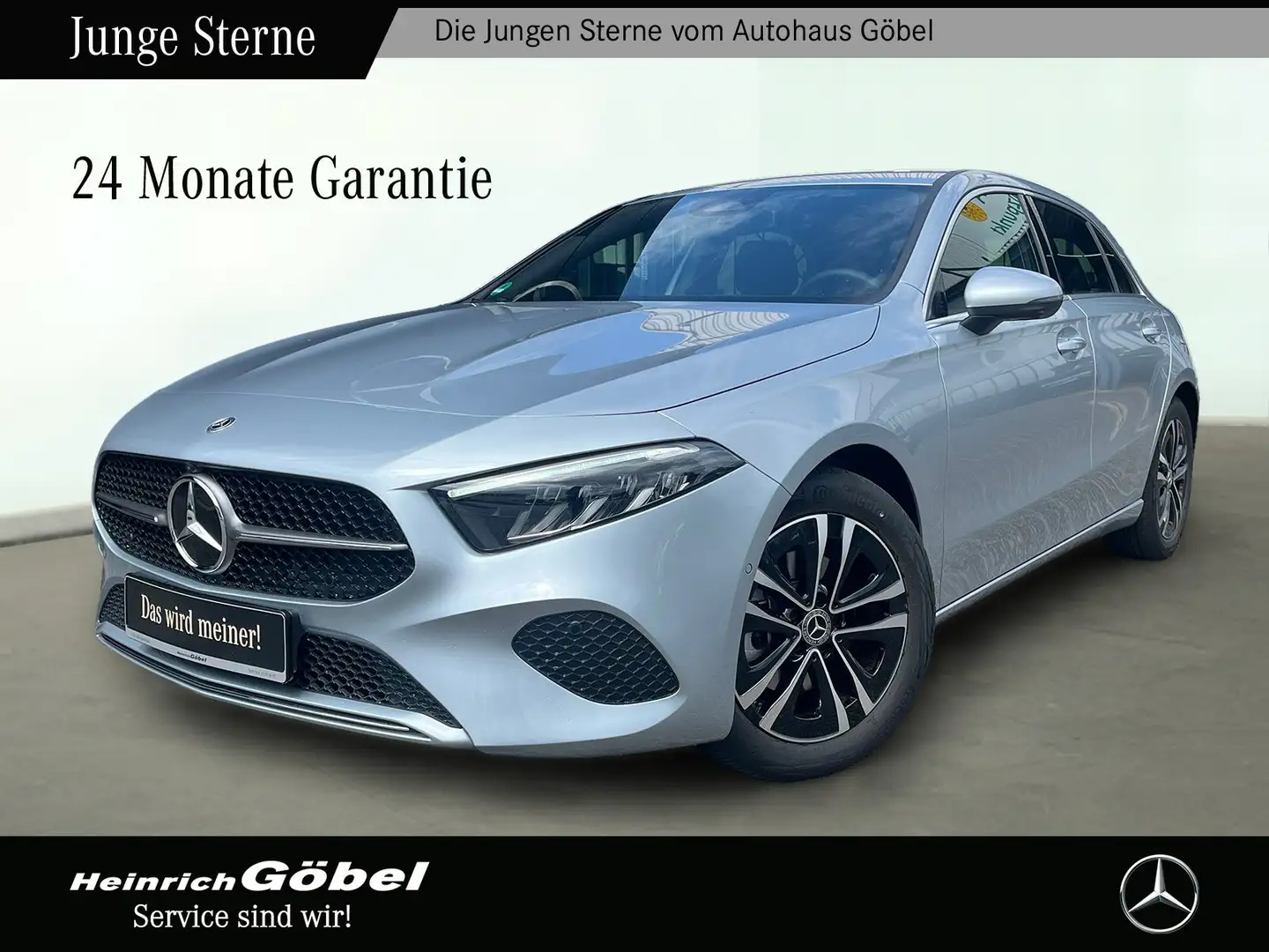 Mercedes-Benz A 180 A-Klasse A180 Progressive (EURO 6d) Zilver - 1