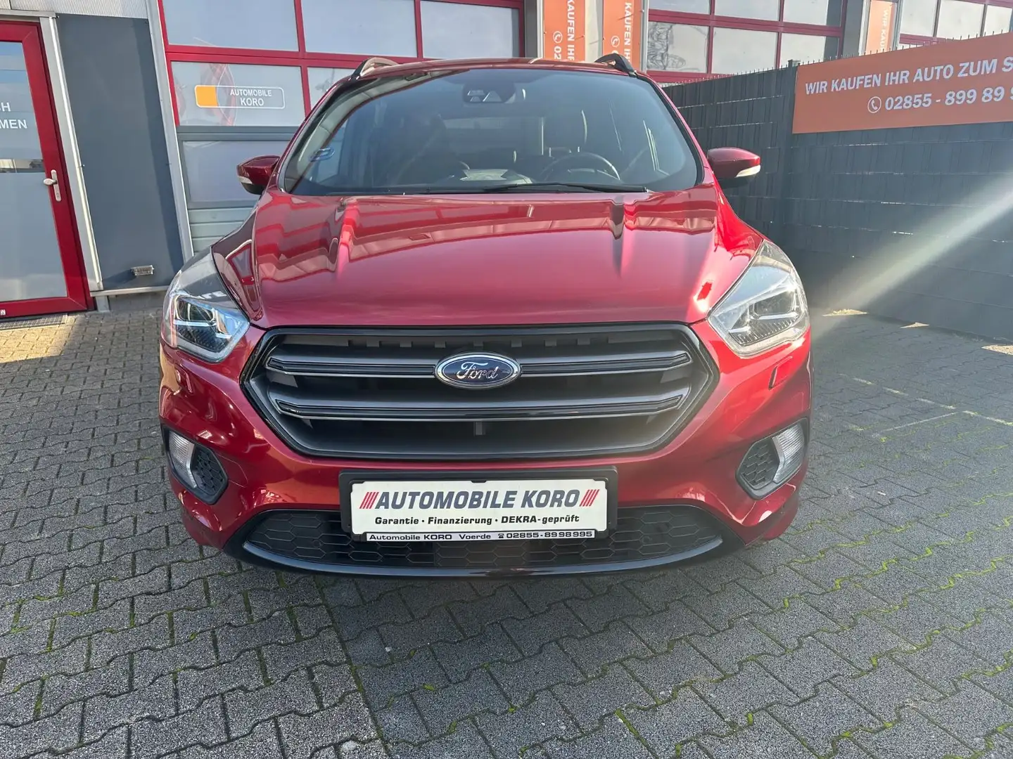 Ford Kuga ST-Line/Kamera/Teilleder/Navi/LED/NeuerMotor Rot - 1