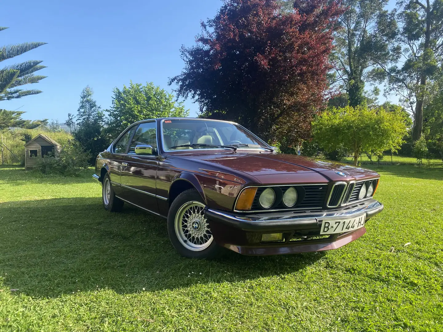 BMW 635 635CSi Burdeos - 1