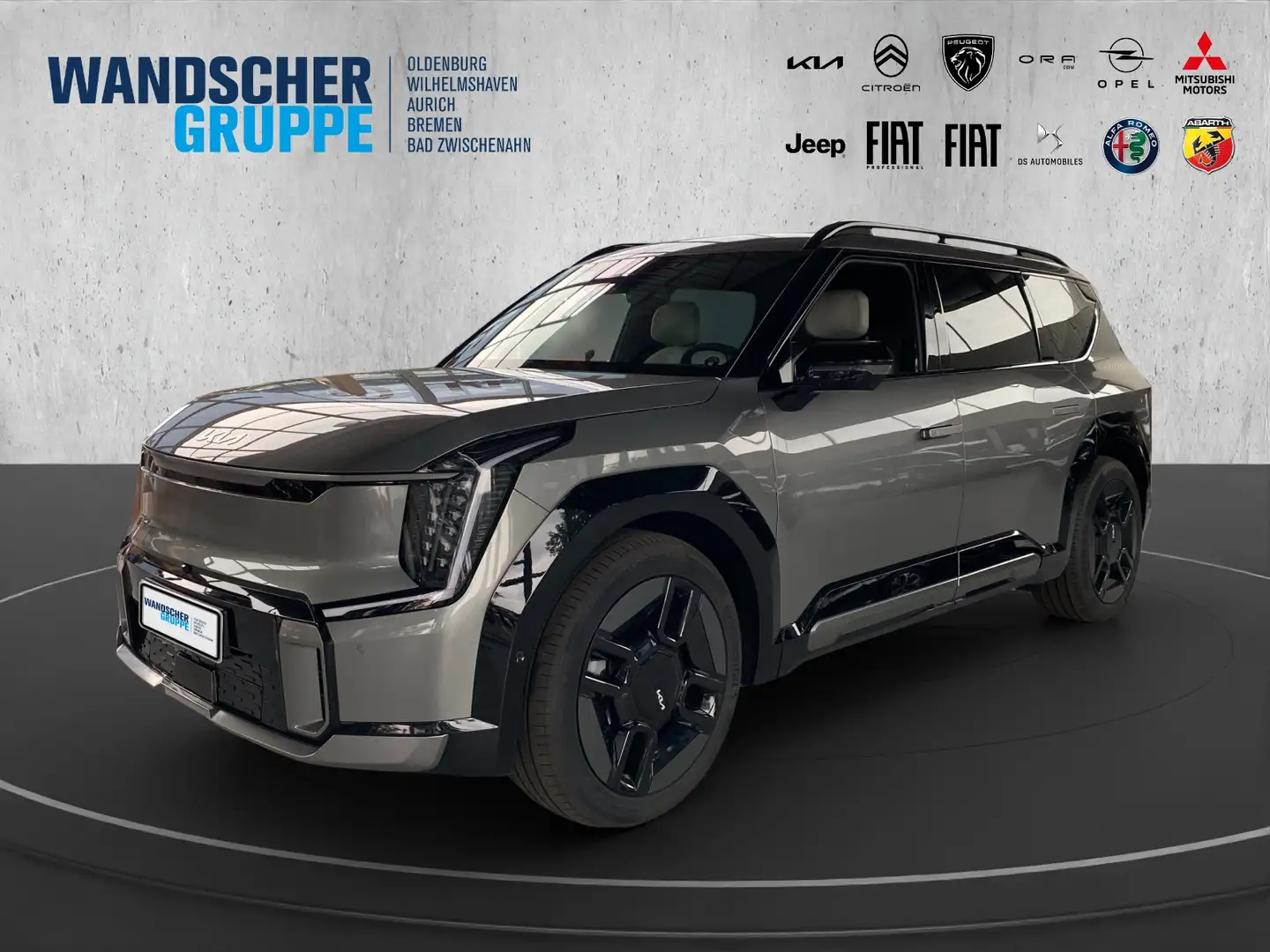Kia EV9 Launch Edition Massage | Panorama | 7 Sitzer Grau - 1