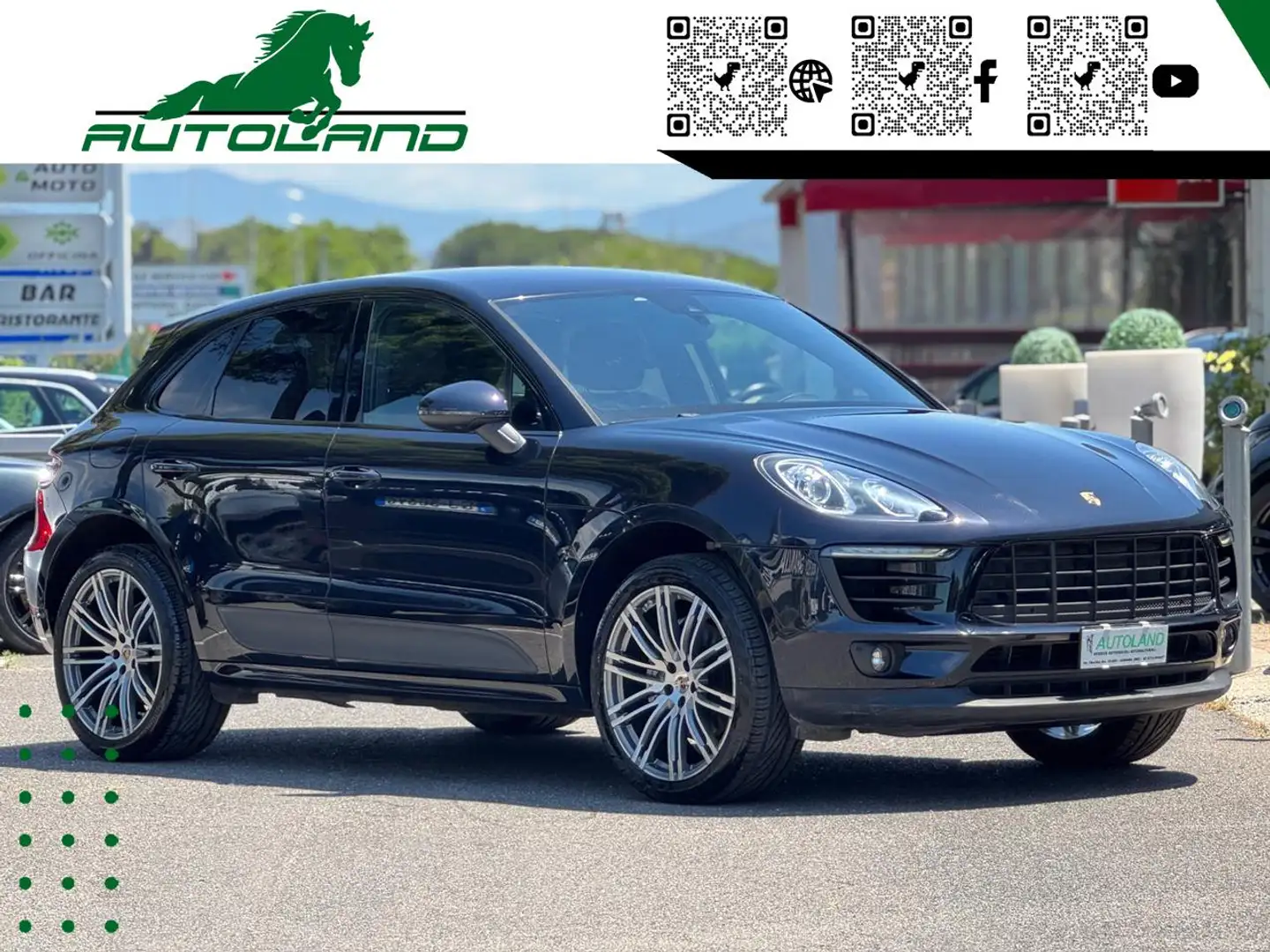 Porsche Macan 3.0 V6 S Diesel*Perfetta*Finanziabile Nero - 2