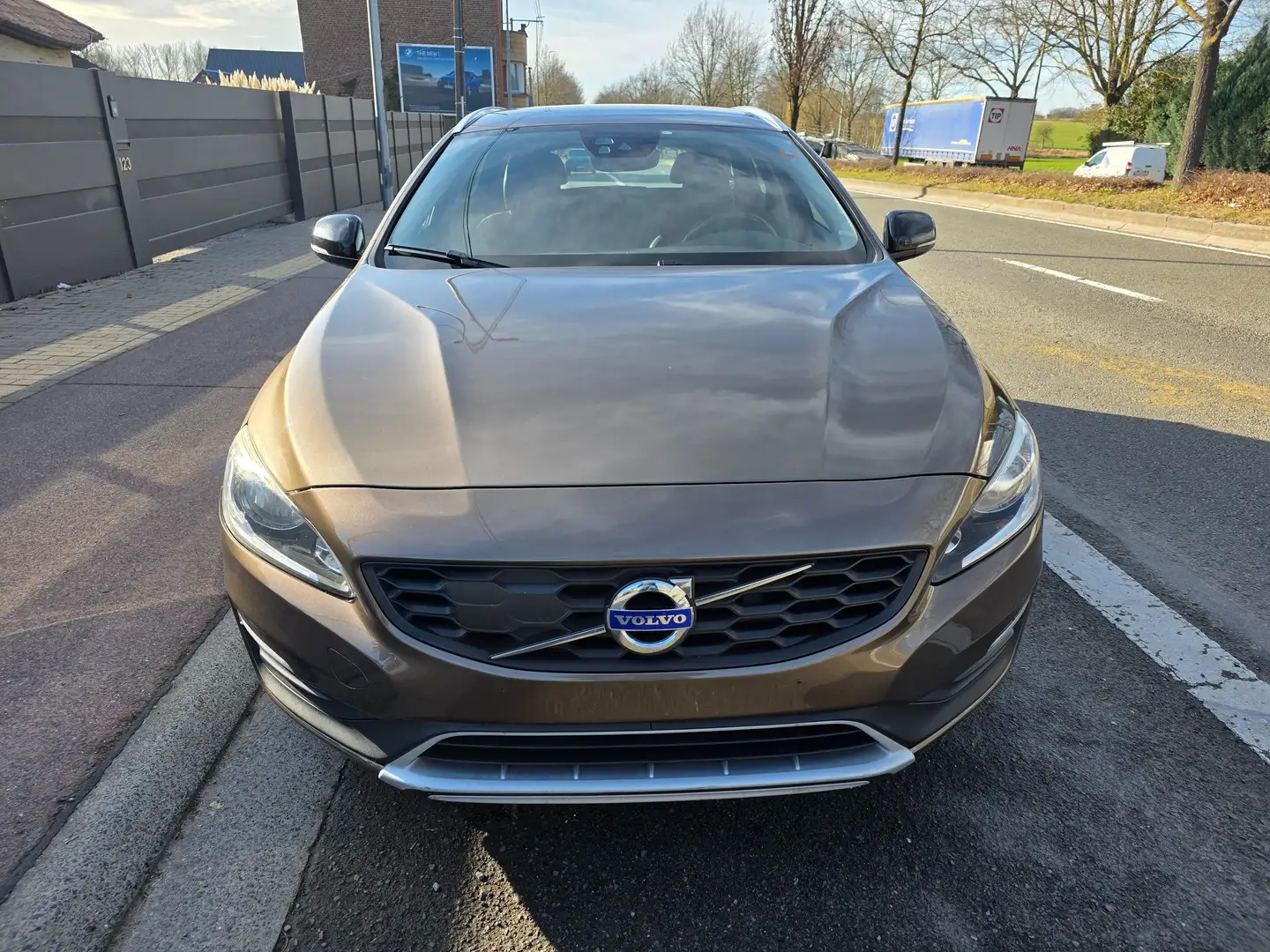 Volvo V60 Cross Country 2.0 D3 Summum 1°EIG. PERFECTE STAAT FULL OPTIES Brun - 2