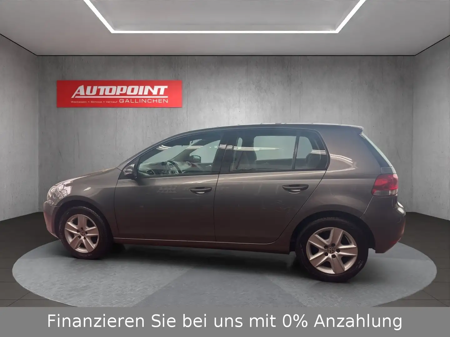 Volkswagen Golf VI 1.6 Comfortline Sitzhzg+Tempomat+Alu Grau - 2