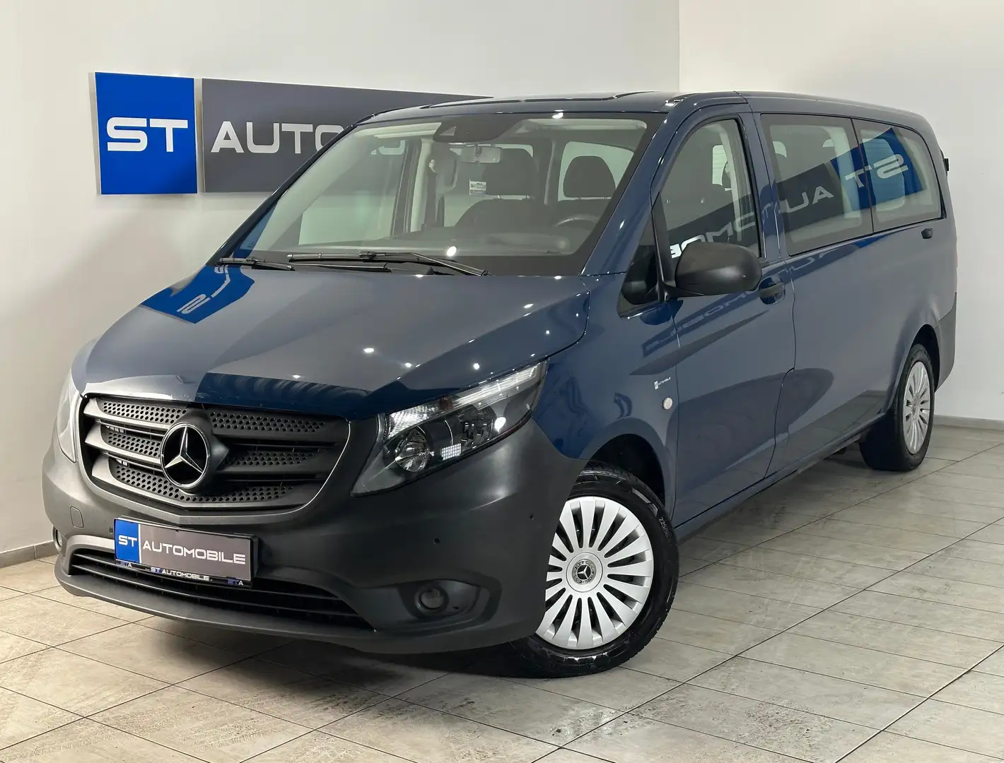 Mercedes-Benz Vito 114 CDI Pro extralang Aut. // 1.BESITZ // KAMERA Blau - 2