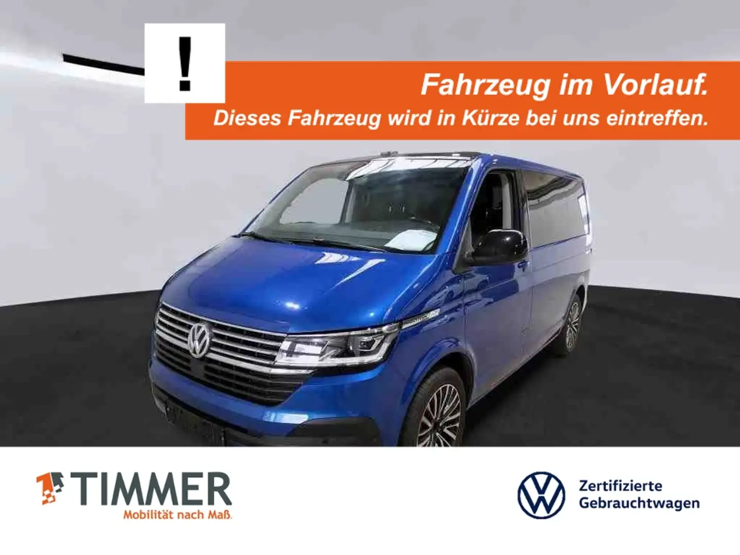 Volkswagen T6.1 Multivan 2.0 TDI DSG EDITION +AHK +LED +ACC +RKAM +LEDER + Blau - 1