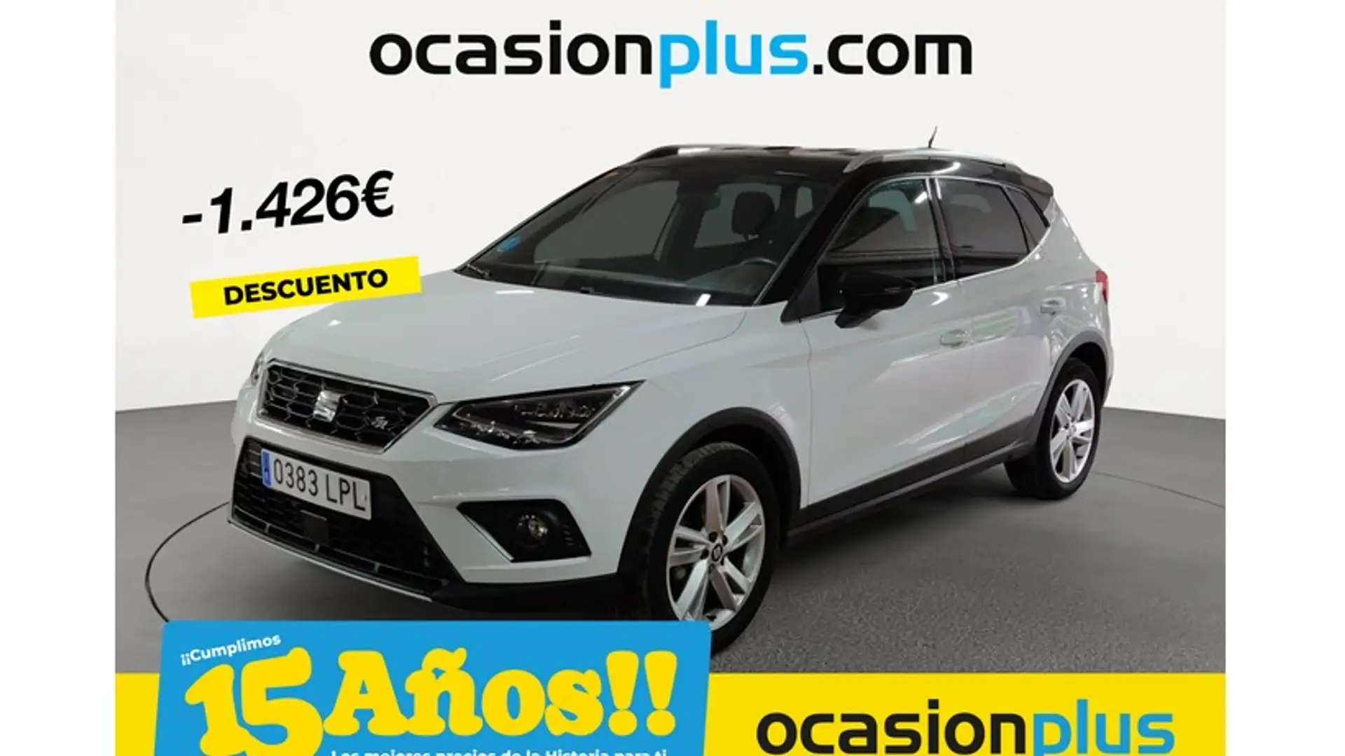 SEAT Arona 1.0 TGI S&S FR 90 Blanco - 1