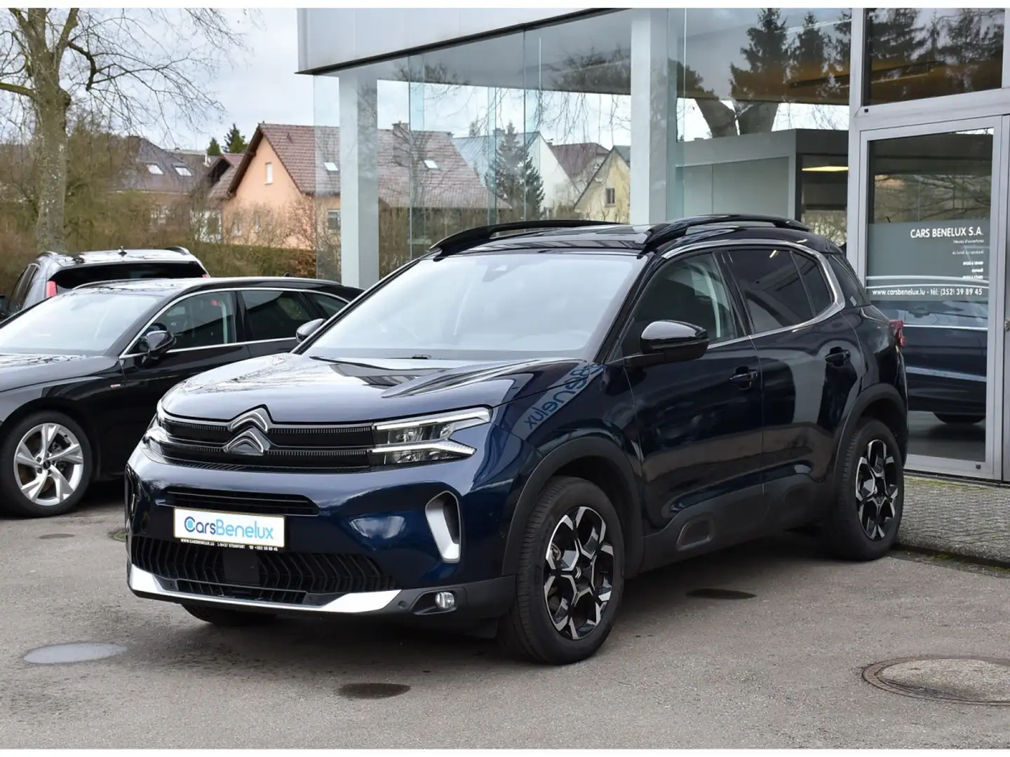 Citroen C5 Aircross 1.2 PureTech Shine EAT8 ACC CUIR CAM LANE SIDE 1° Bleu - 2