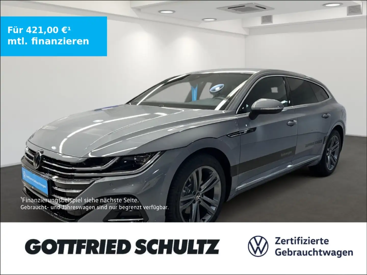 Volkswagen Arteon Shooting Brake 2.0 l TSI DSG R-Line LED Sitzheizun Grau - 1