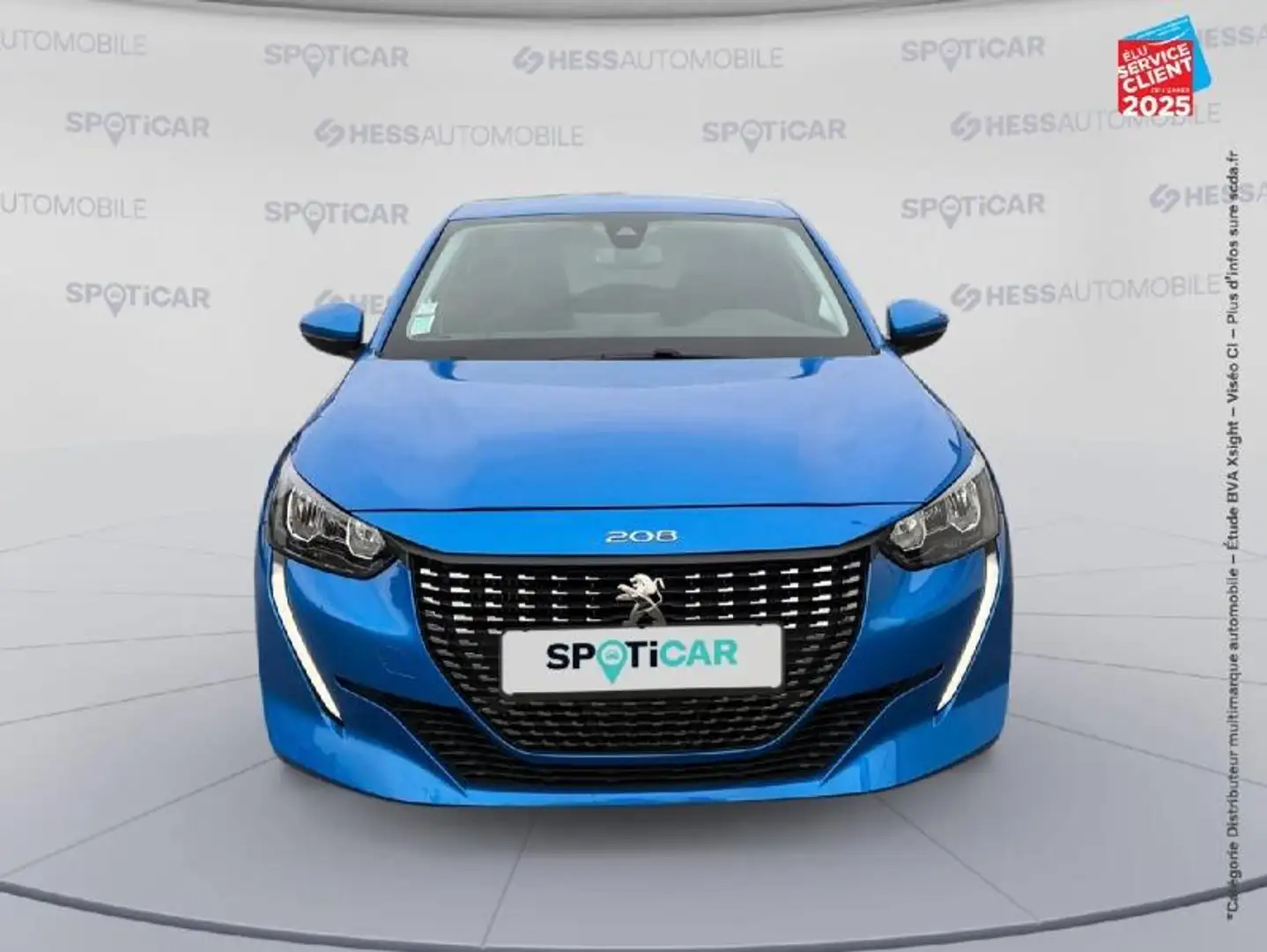 Peugeot 208 1.2 PureTech 100ch S\u0026S Allure EAT8 Bleu - 2