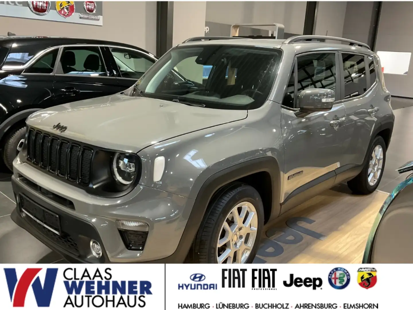 Jeep Renegade Limited FWD 1.0 T-GDI EU6d-T Park-Assistent Grau - 2