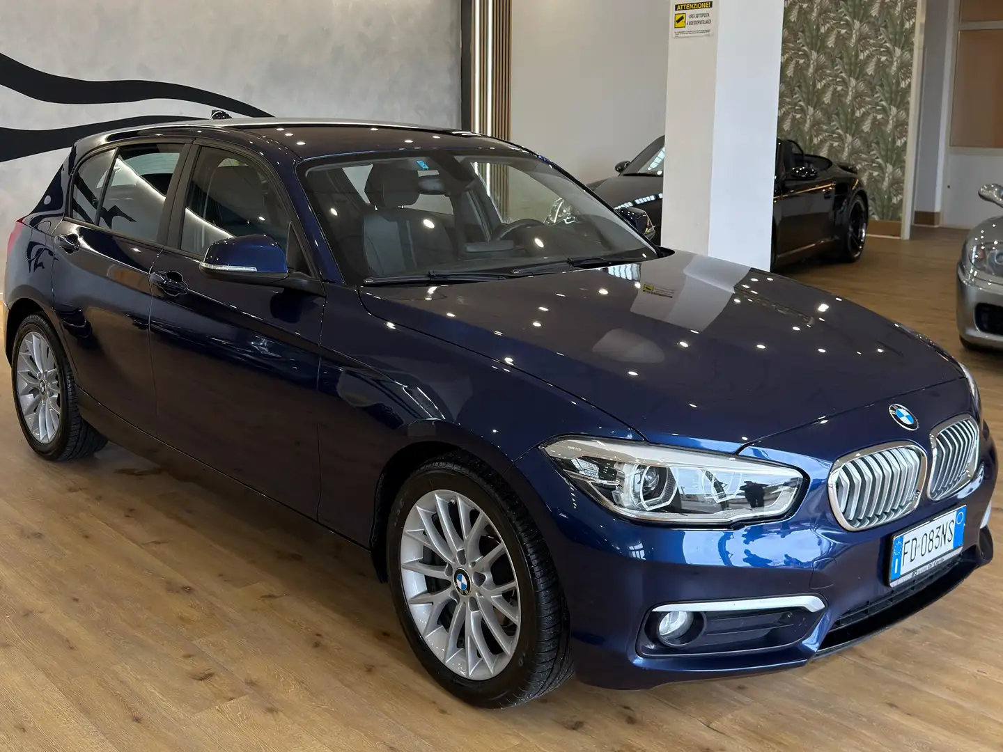 BMW 116 Serie 1 F/20-21 2015 116d Sport 5p auto Blu/Azzurro - 1