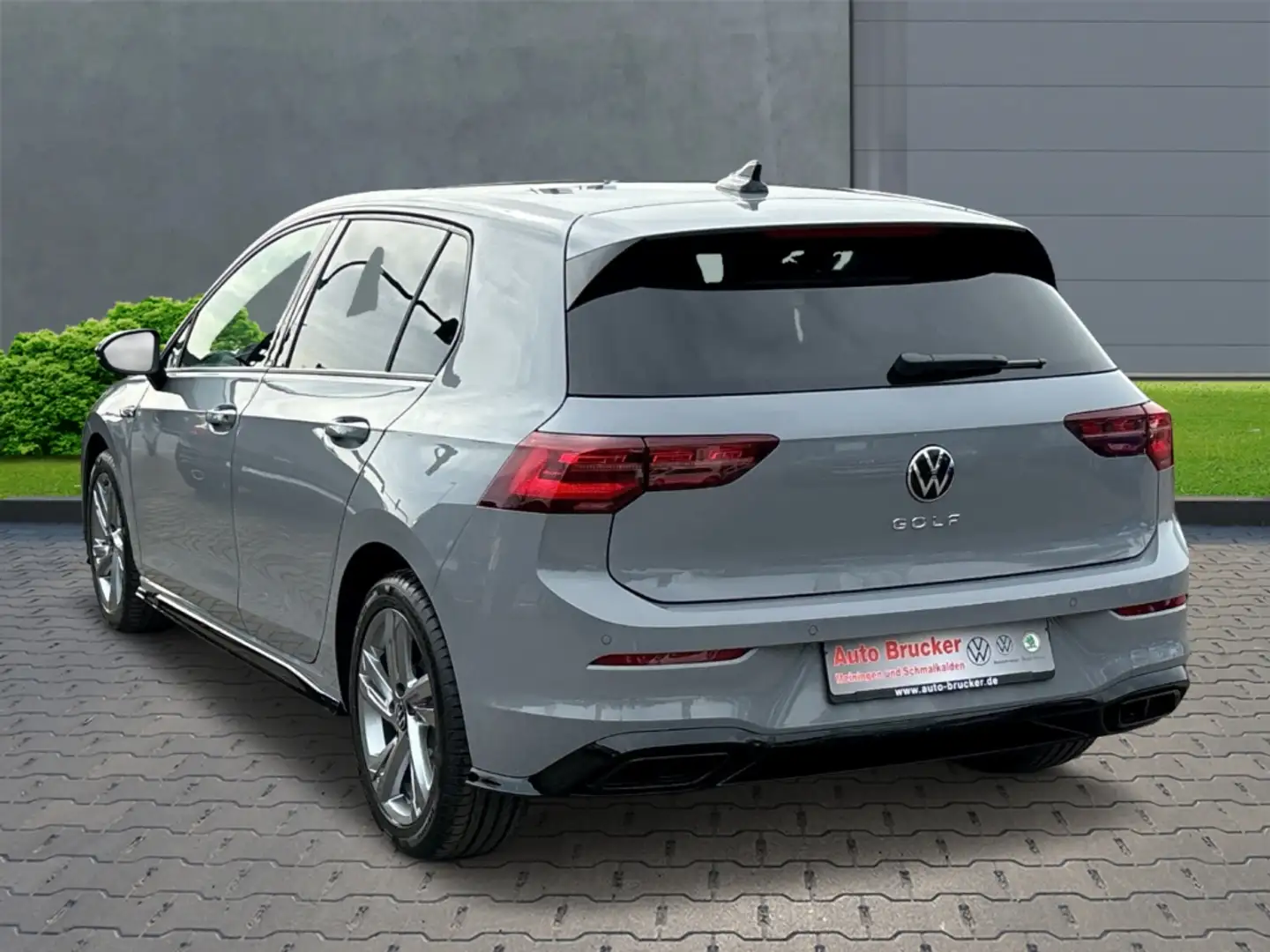 Volkswagen Golf VIII R-Line 2.0 TDI+Anhängerkupplung+Sportfahrwerk Grau - 2