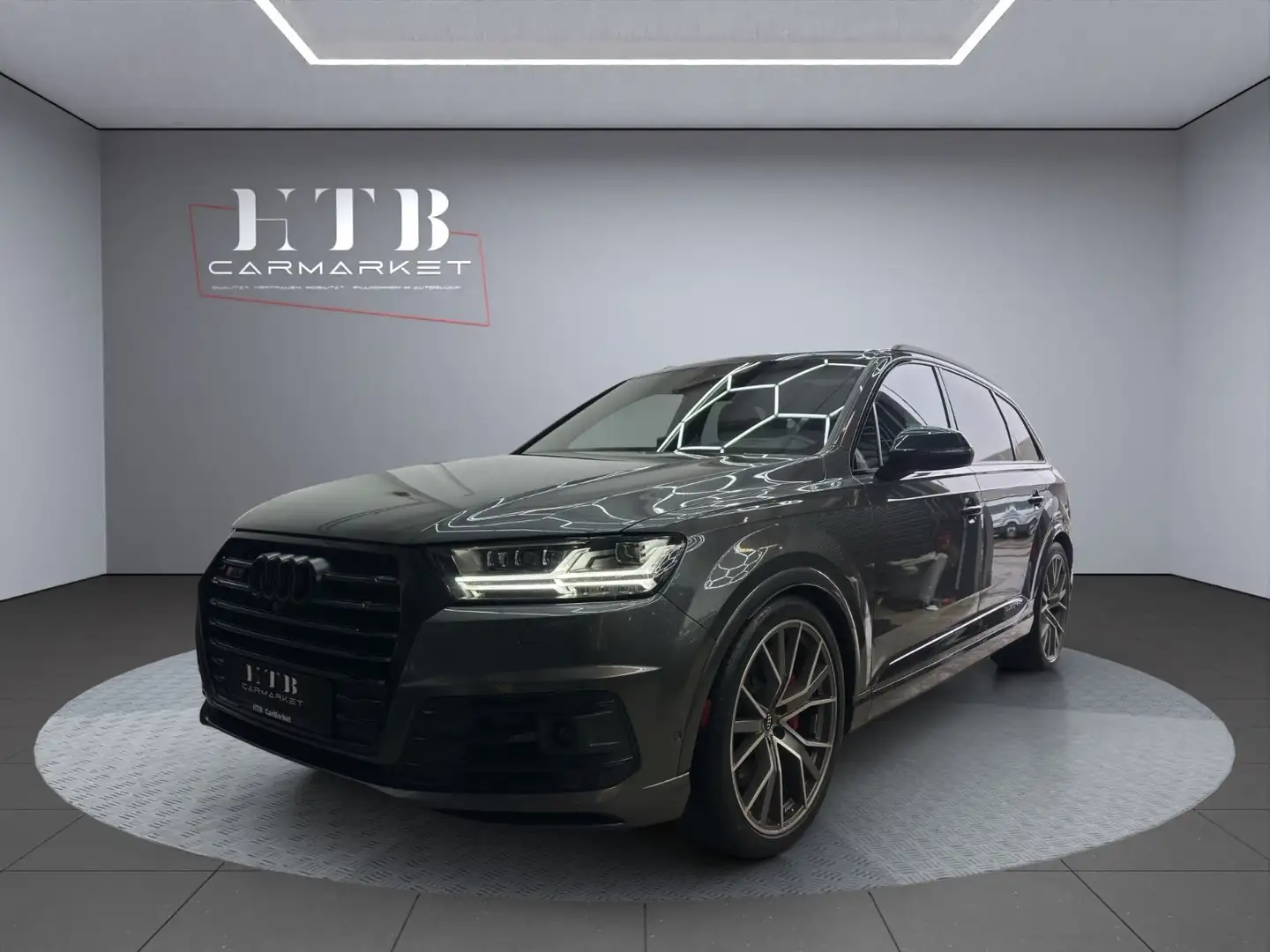 Audi SQ7 4.0 TDI quat./Matrix/StHz/NightVision/Pano/A Gris - 1