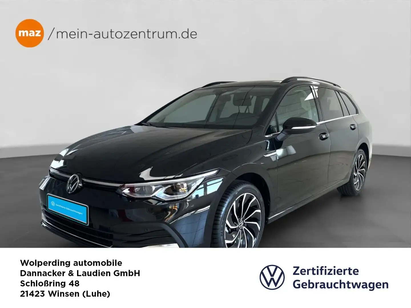 Volkswagen Golf Variant Golf VIII Variant 2.0 TDI DSG Style Bluetooth Navi Schwarz - 1