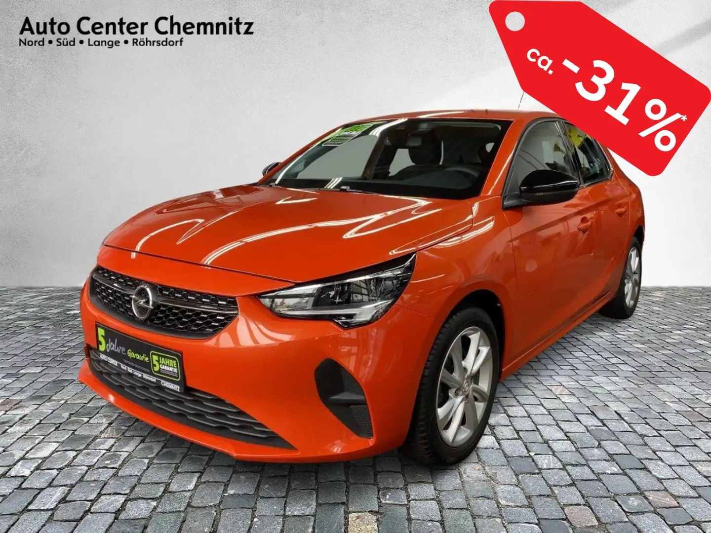 Opel Corsa F AT8 Elegance LED/Teilleder/Multimedia Orange - 2