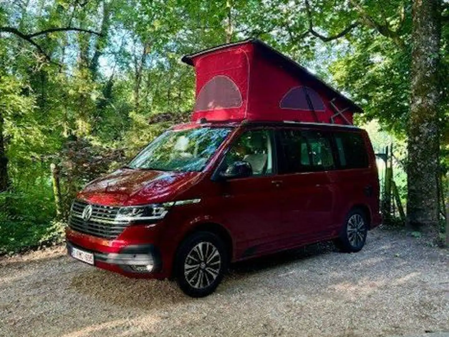 Volkswagen T6.1 California COAST 4 MOTION 150ch Piros - 1