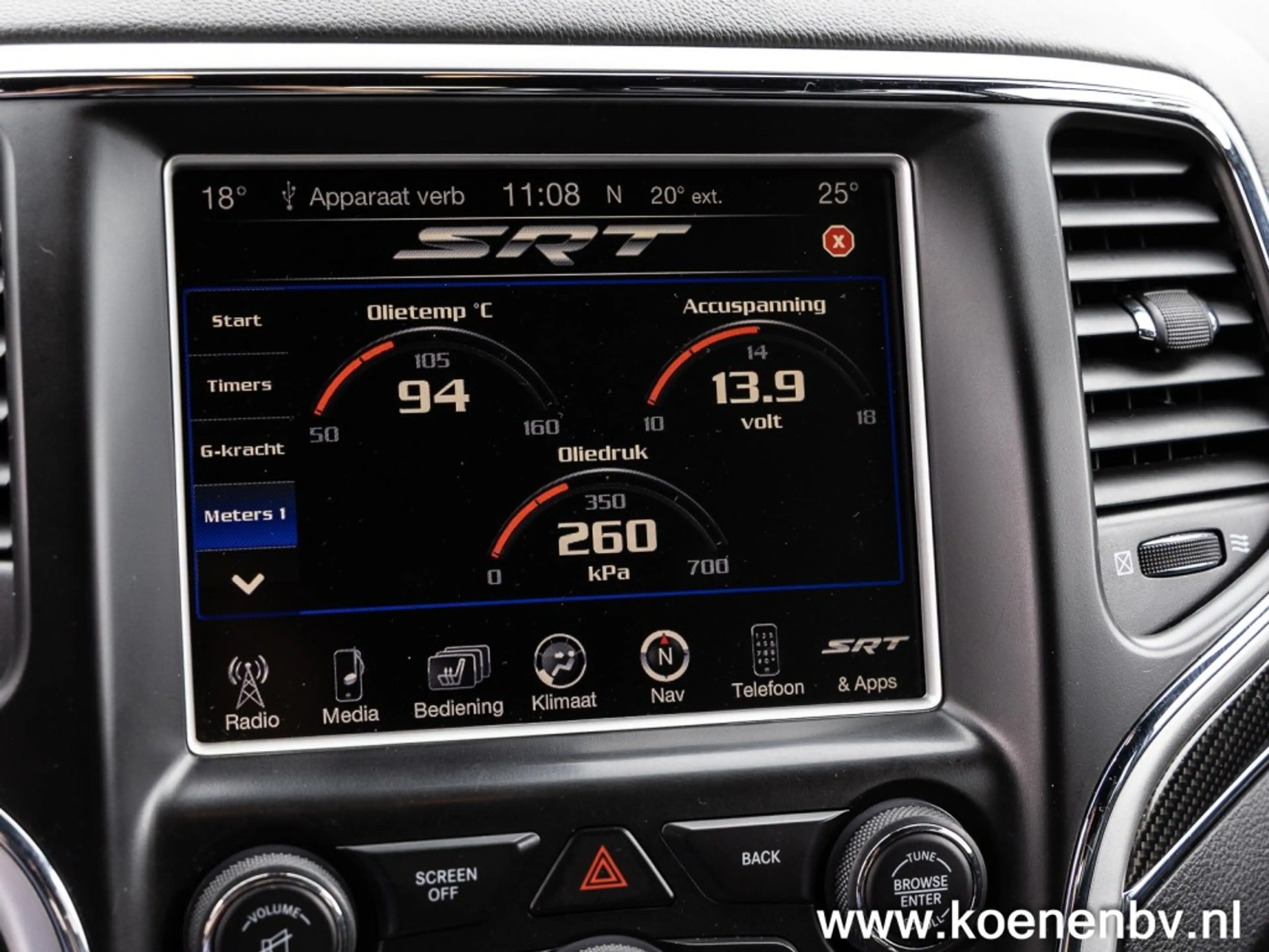 Jeep Grand Cherokee SRT 6.4 V8 468 Pk / LPG Geel Kenteken Topstaat — photo 40