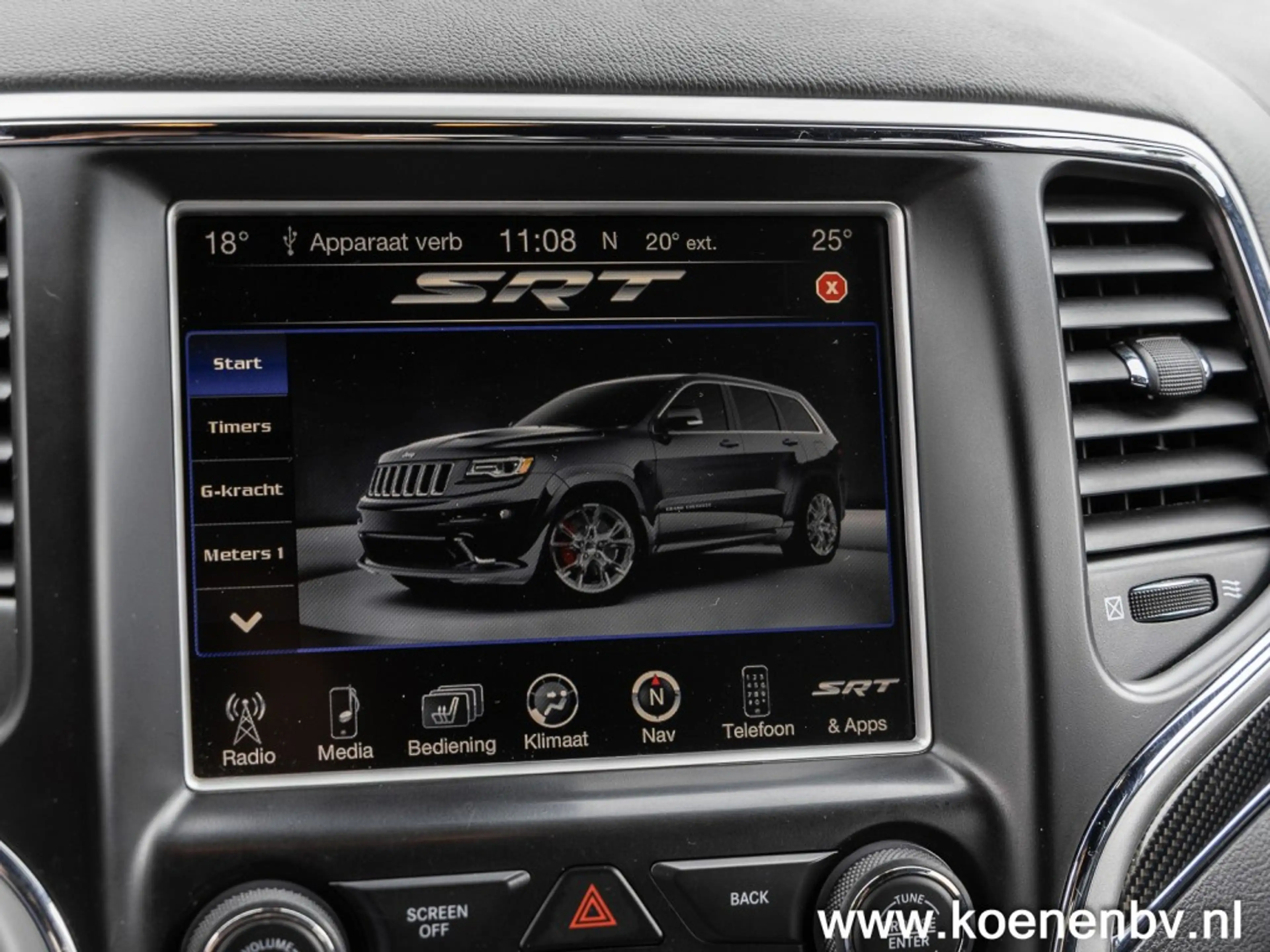 Jeep Grand Cherokee SRT 6.4 V8 468 Pk / LPG Geel Kenteken Topstaat — photo 39