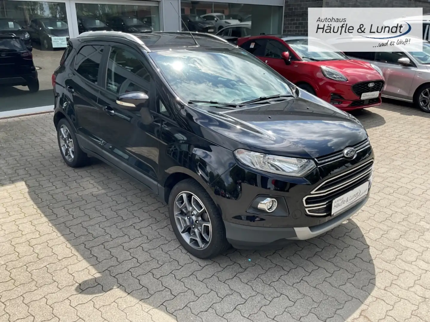 Ford EcoSport Titanium Winterpaket Klimaautom SHZ Schwarz - 2
