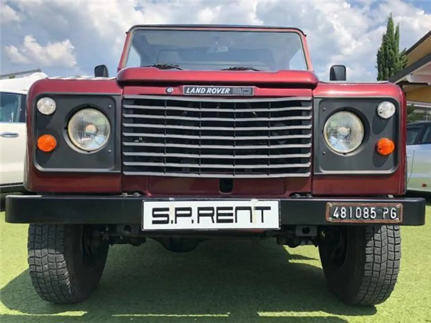 Land Rover Defender T DISEL RESTAURATA PARI AL NUOVO/SERVICE/AUTOCARRO Rouge - 2