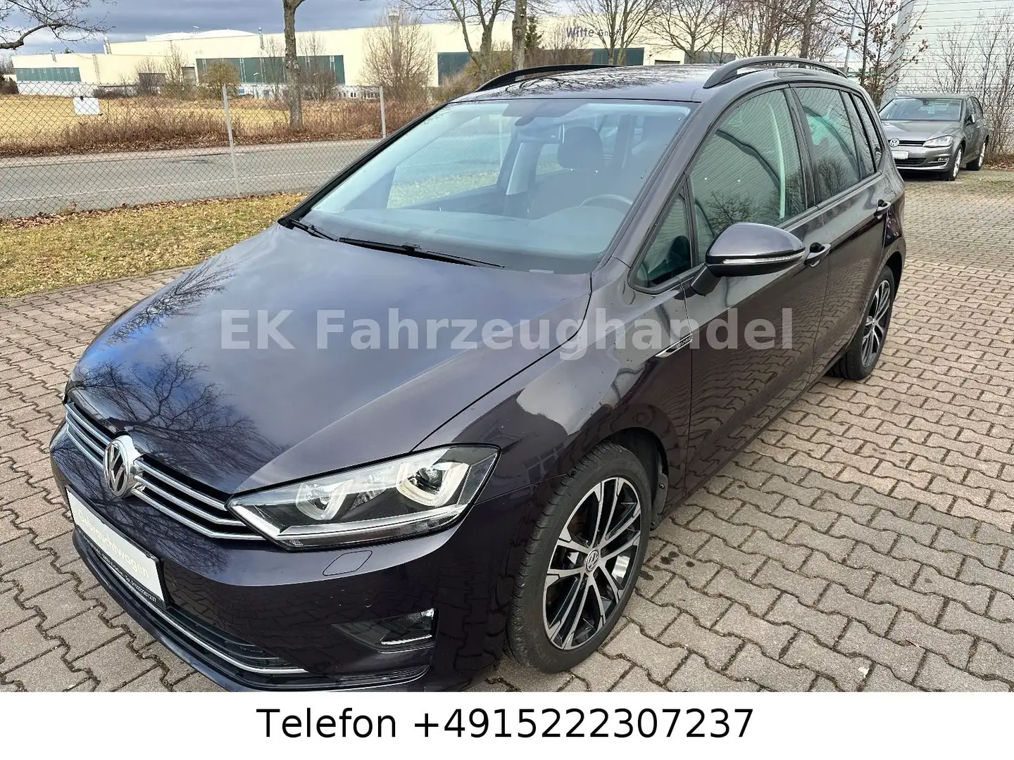 Volkswagen Golf Sportsvan VII Lounge BMT Xenon AHK Grey - 1
