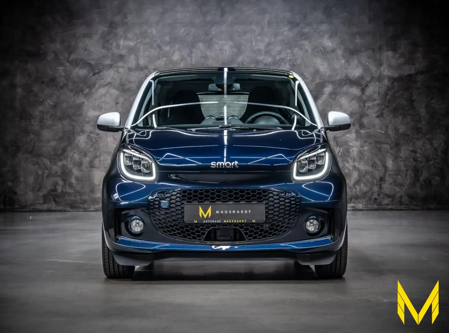 smart forTwo EQ coupe prime EXCLUSIVE|JUST BLACK+JBL!| Blau - 2