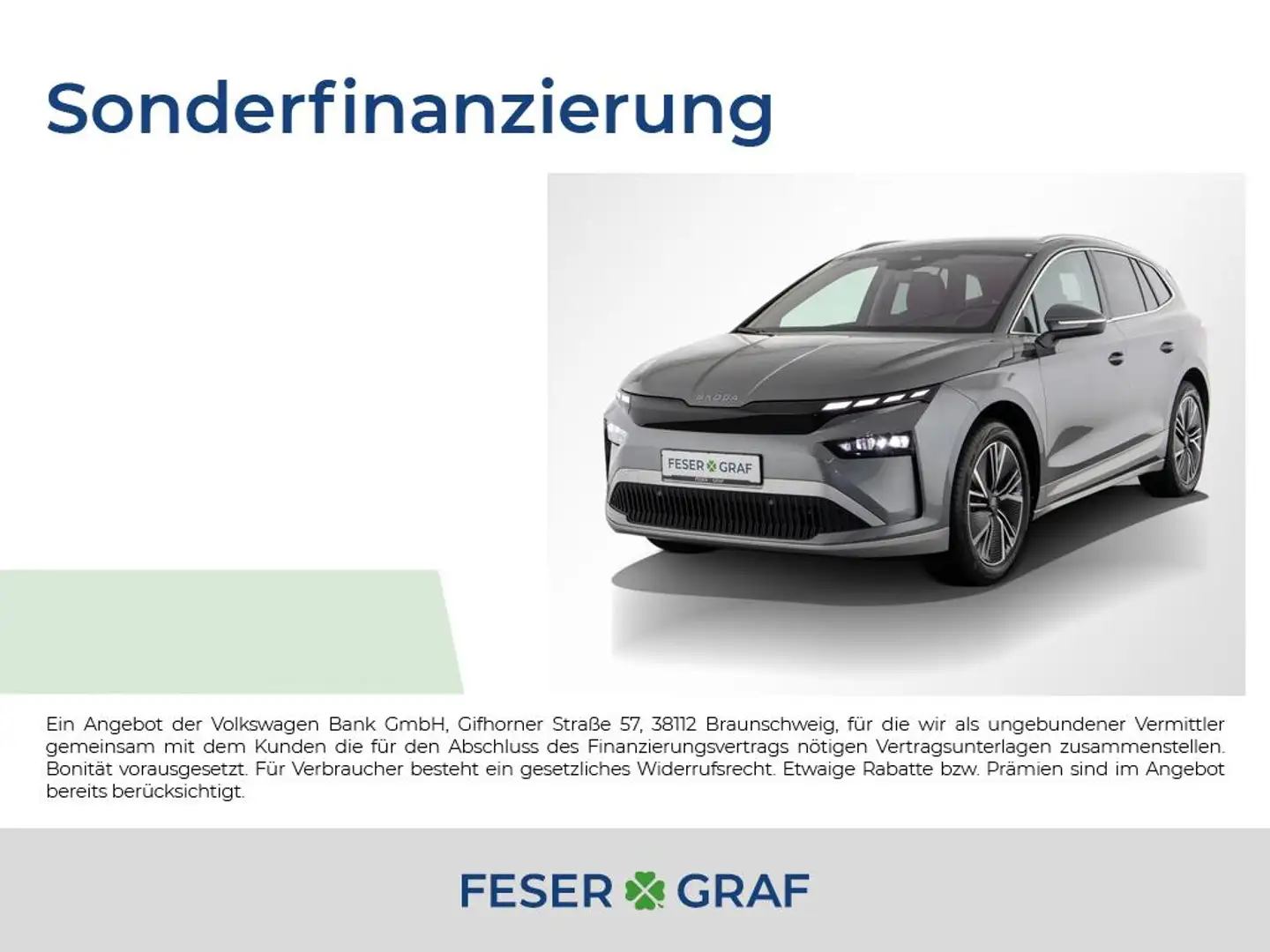 Skoda Enyaq 60 MATRIX NAVI SHZ WÄRMEPUMPE KAMERA ACC Grijs - 1