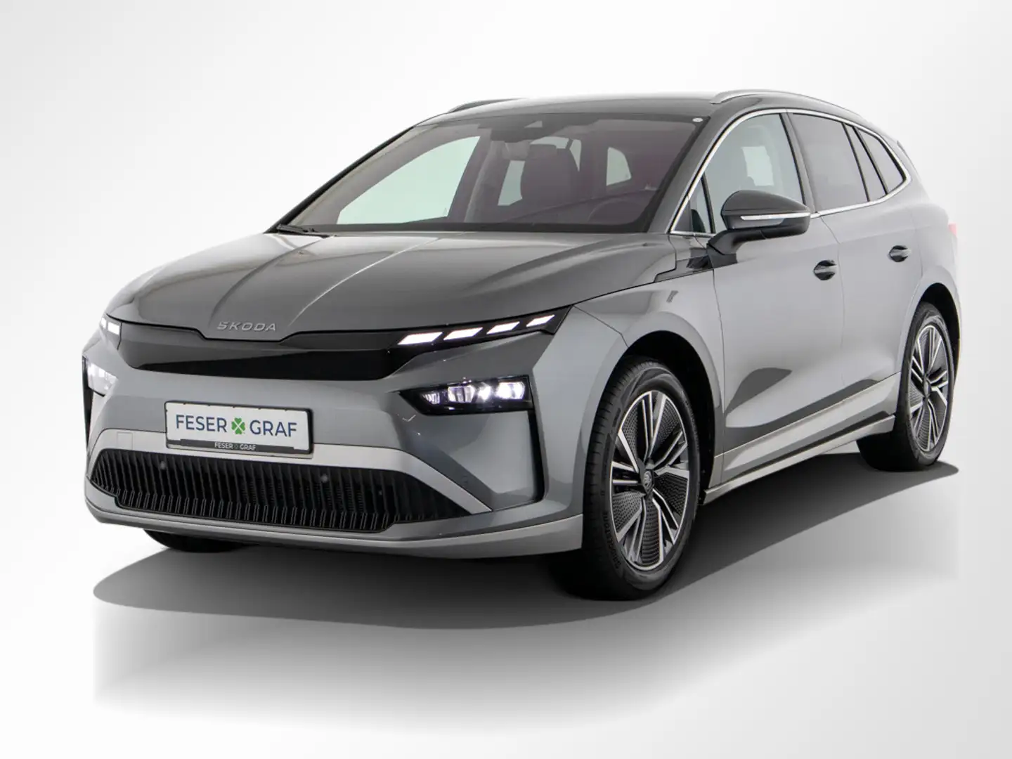 Skoda Enyaq 60 63 kWh Batterie Elektromotor 150 kW Grigio - 1