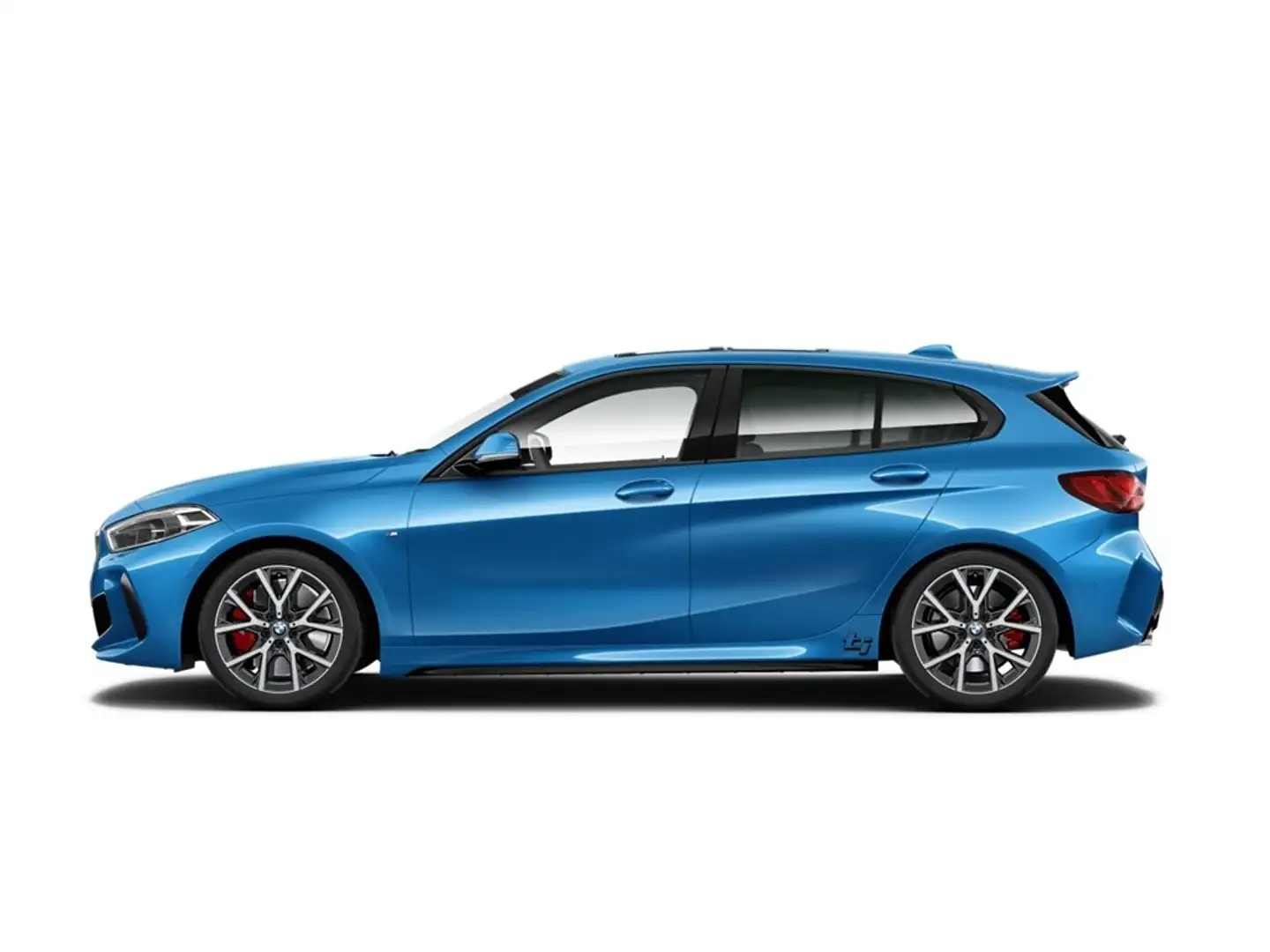 BMW 128 ti LIMO M SPORT PRO HuD Panodach Navi Leder Digita Blau - 2