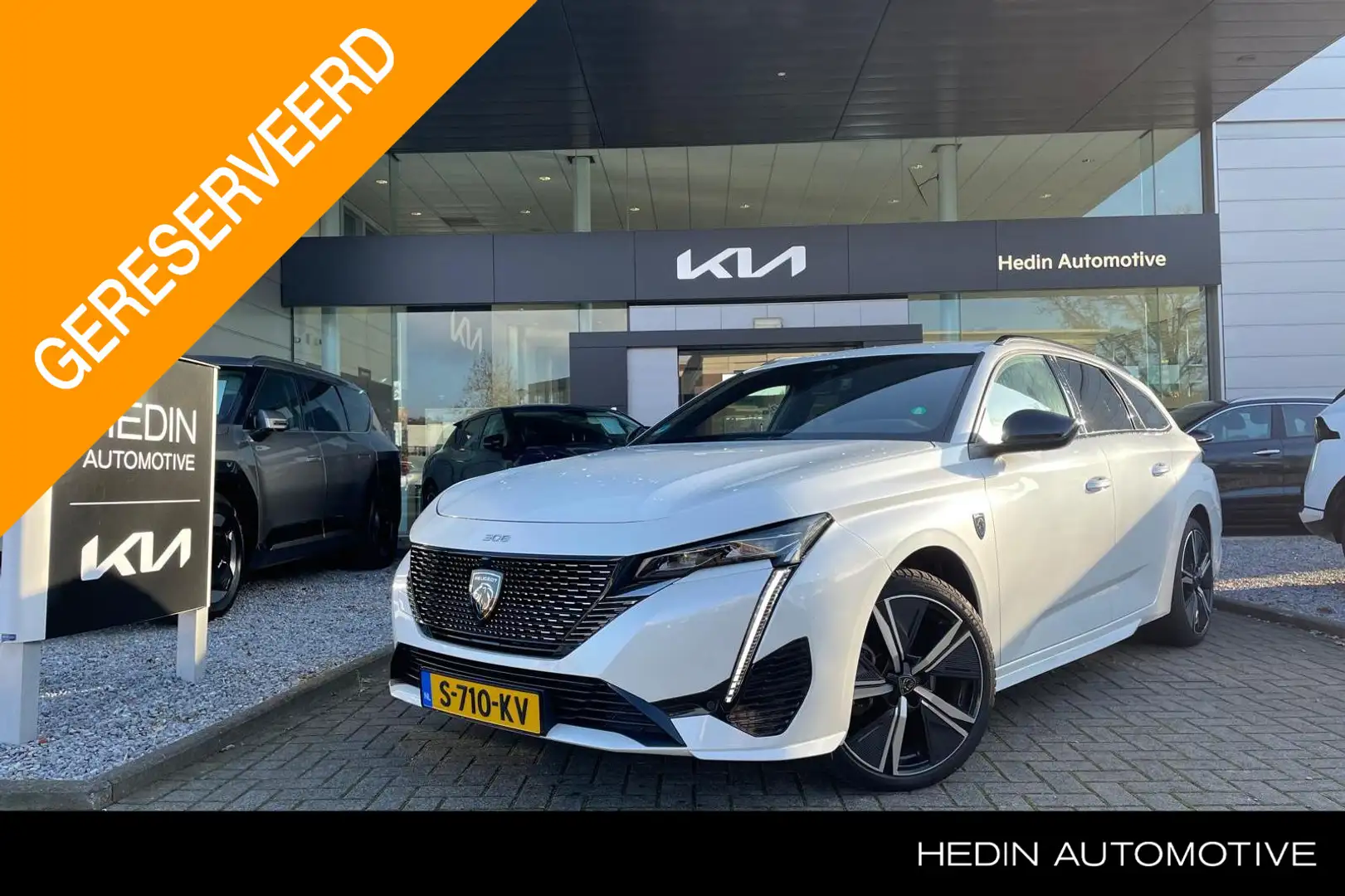 Peugeot 308 SW 1.2T. 130PK PureTech GT Automaat | Elec. achter Blanc - 1