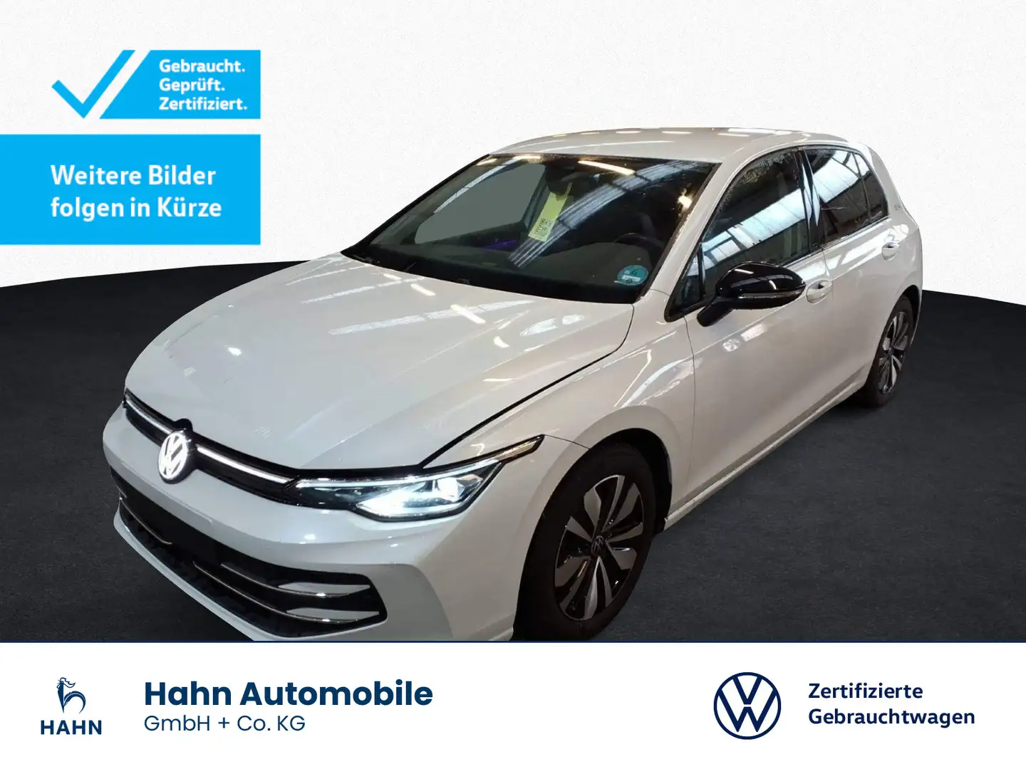 Volkswagen Golf VIII 1.5eTSI DSG Goal AHK Cam Matrix Navi Weiß - 1