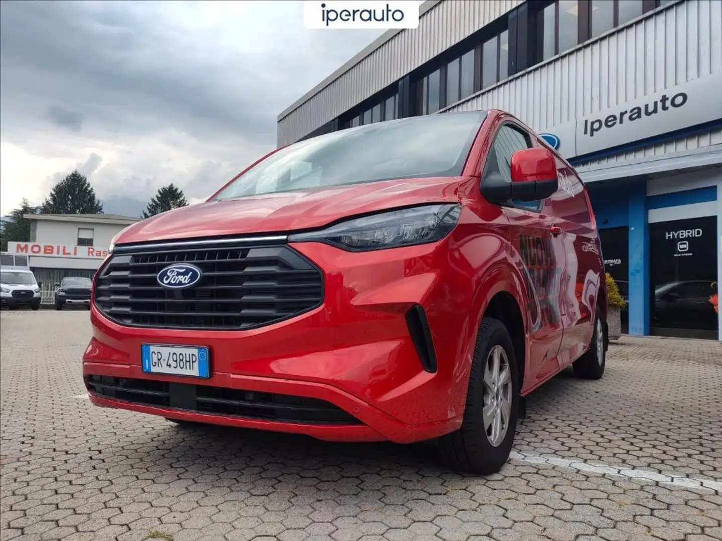 Ford Transit Custom 2.0 ecoblue 136cv titanium l1h1 awd a8*IVA ESCLUSA Rouge - 1
