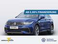 Volkswagen Tiguan 2.0 TDI DSG R-LINE LEDER MATRIX ASSIST+ Blauw - thumbnail 1