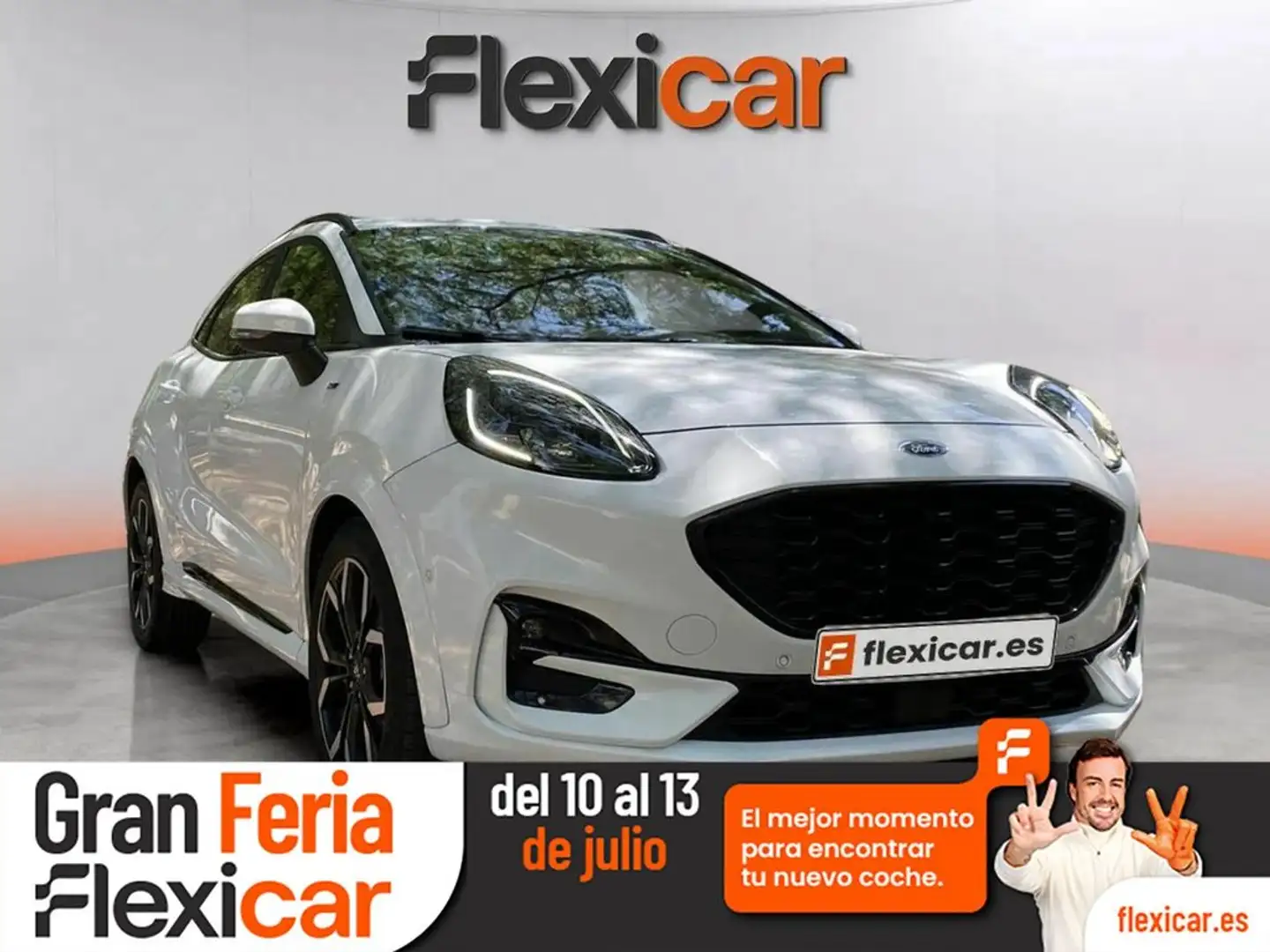 Ford Puma 1.0 EcoBoost 125cv ST-Line Design MHEV Blanc - 1