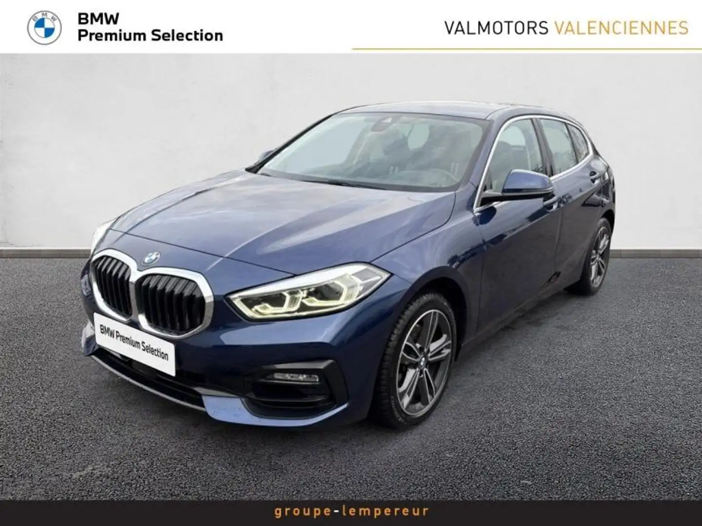 BMW 118 118iA 140ch Edition Sport DKG7 112g Bleu - 1